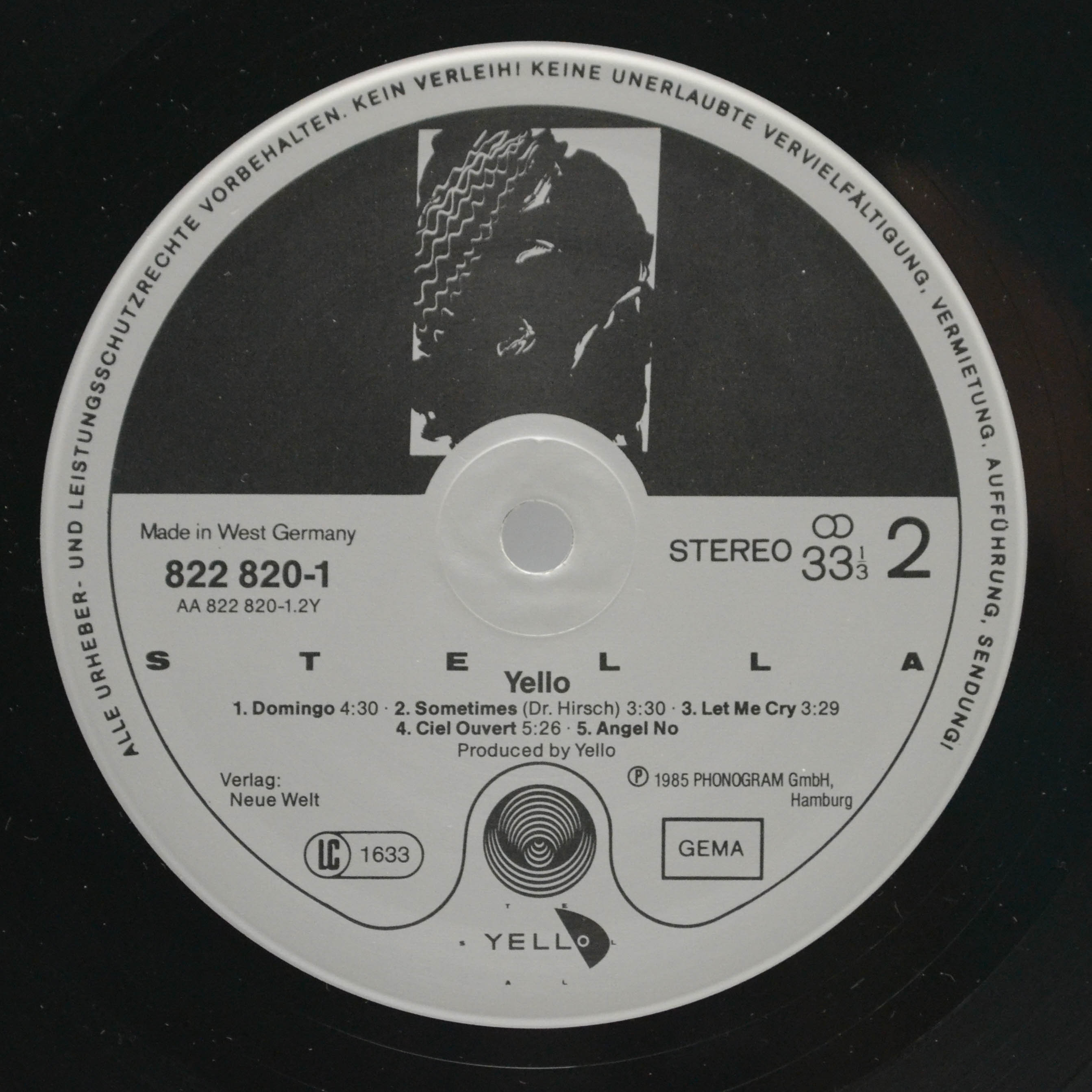 Yello — Stella, 1985