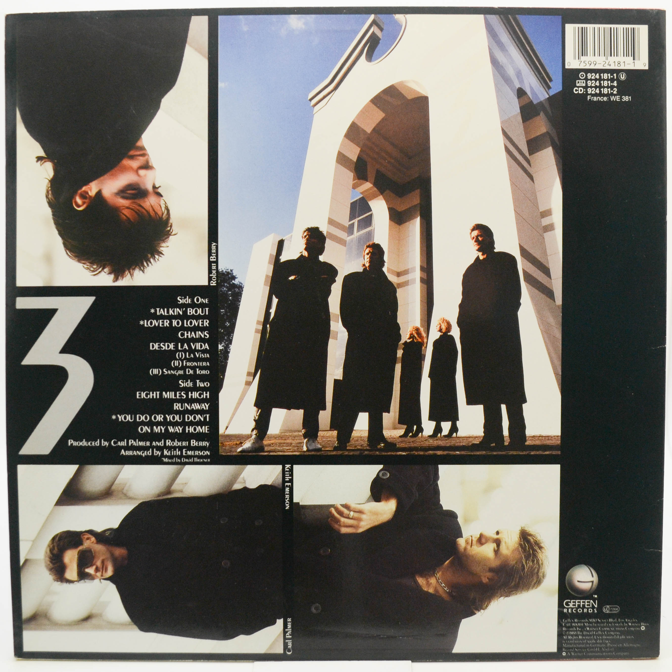 Виниловая пластинка 3 — … To The Power Of Three, 1988