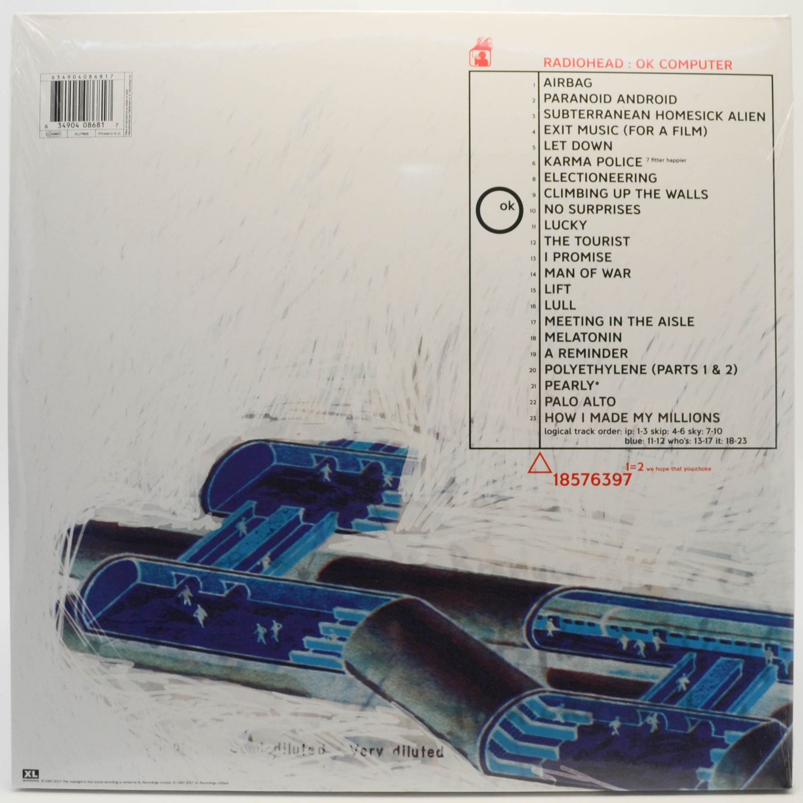 Radiohead — OK Computer (3LP), 1997