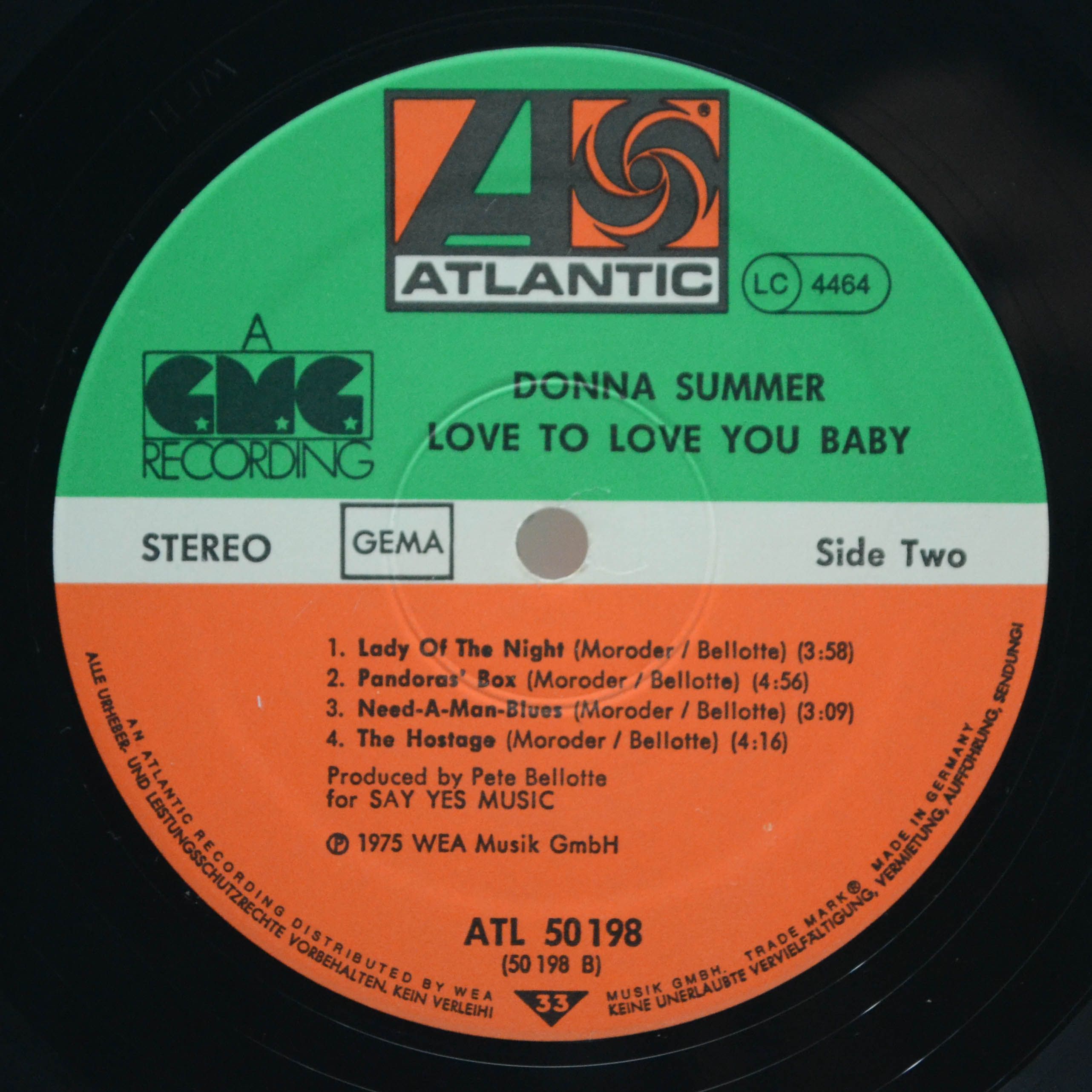 Donna Summer — Love To Love You Baby, 1975