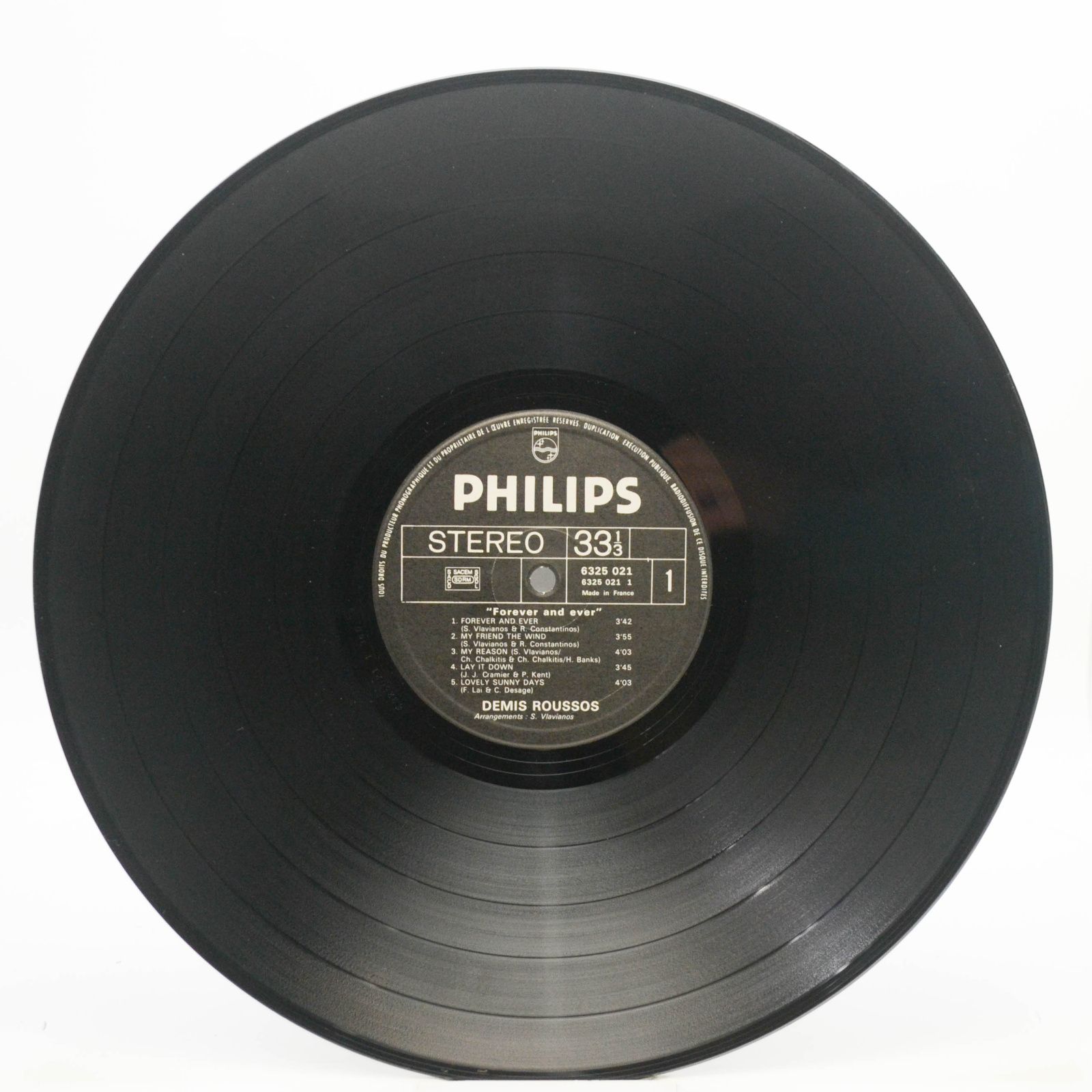 Démis Roussos — Forever And Ever (France), 1973