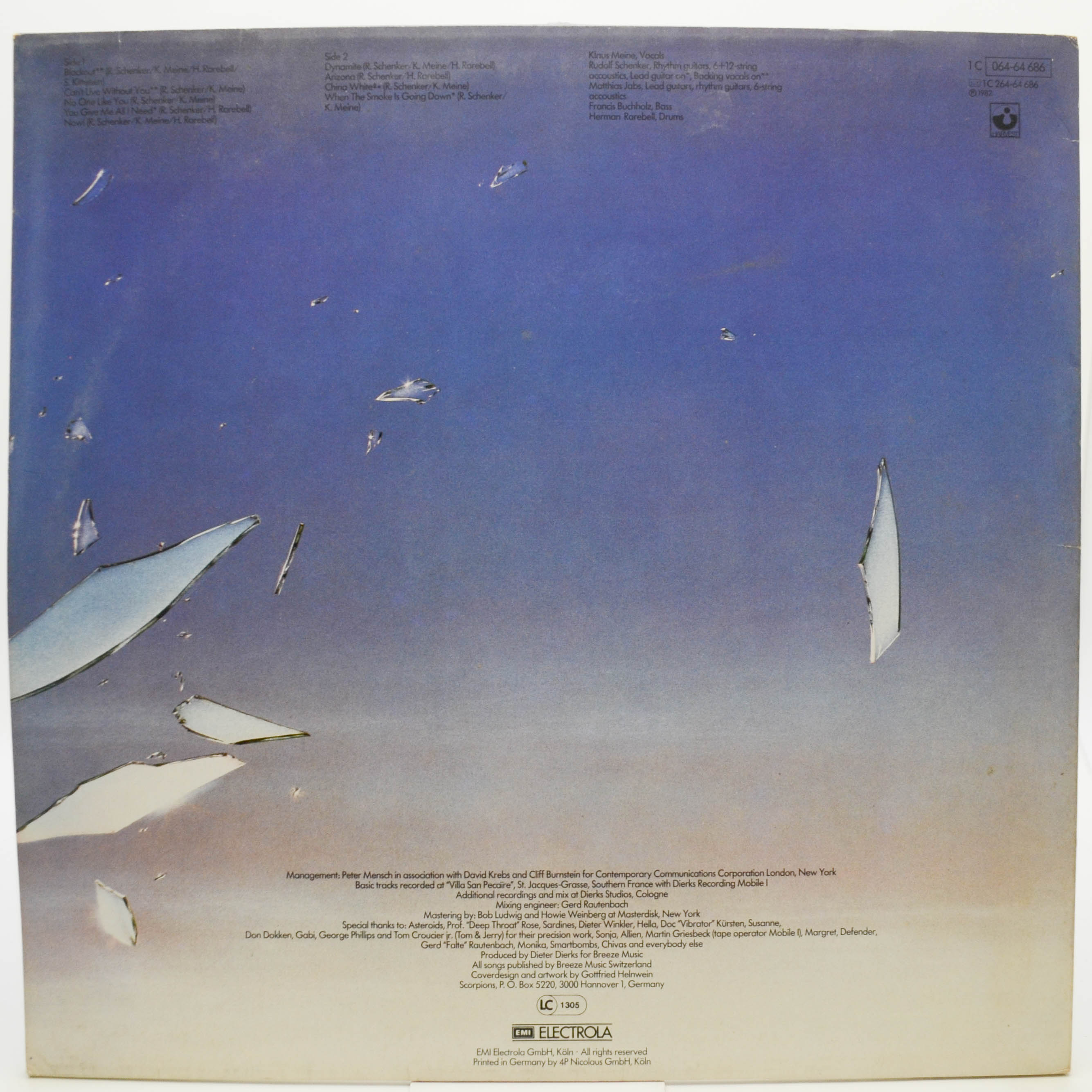 Scorpions — Blackout, 1982