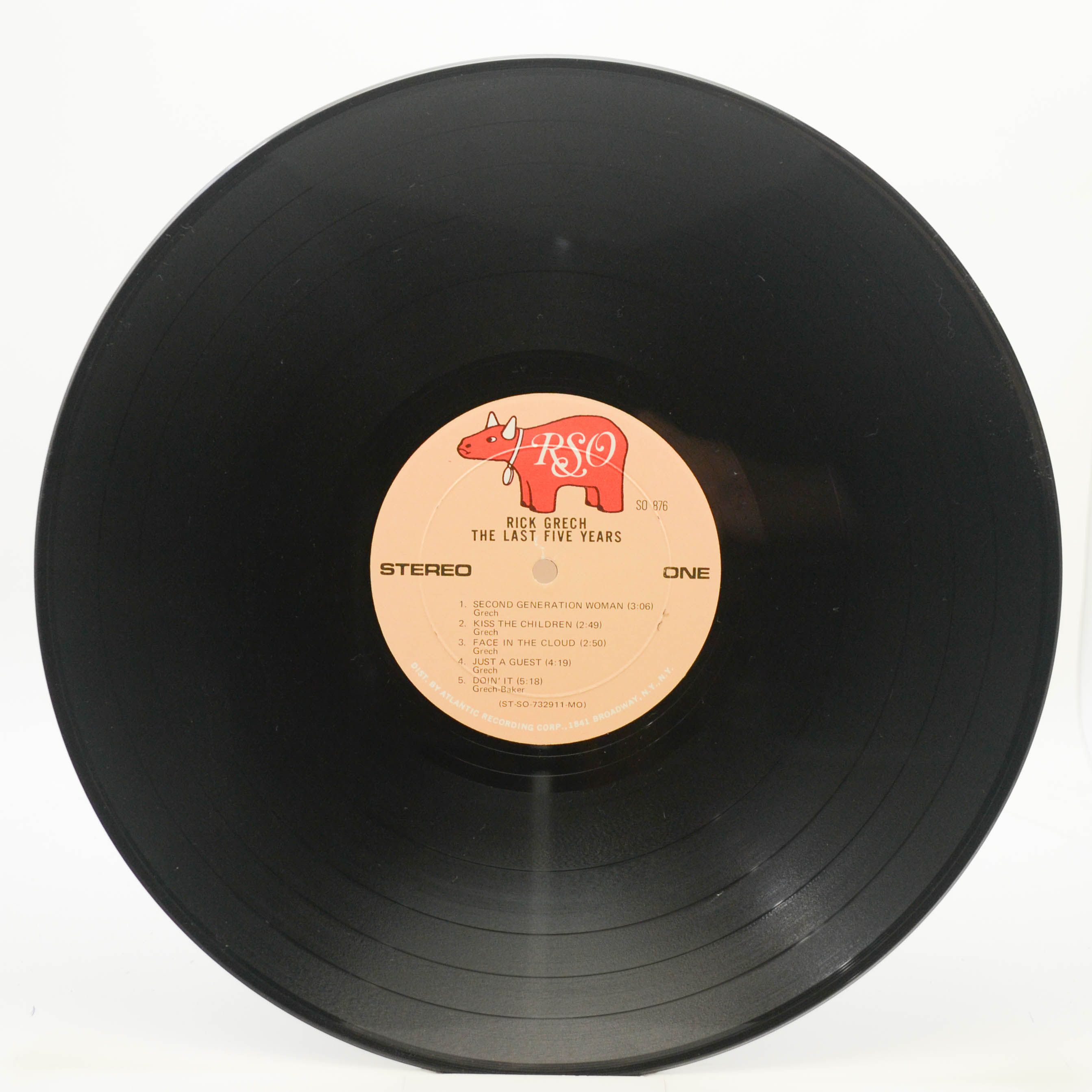Виниловая пластинка Rick Grech — The Last Five Years (USA), 1973