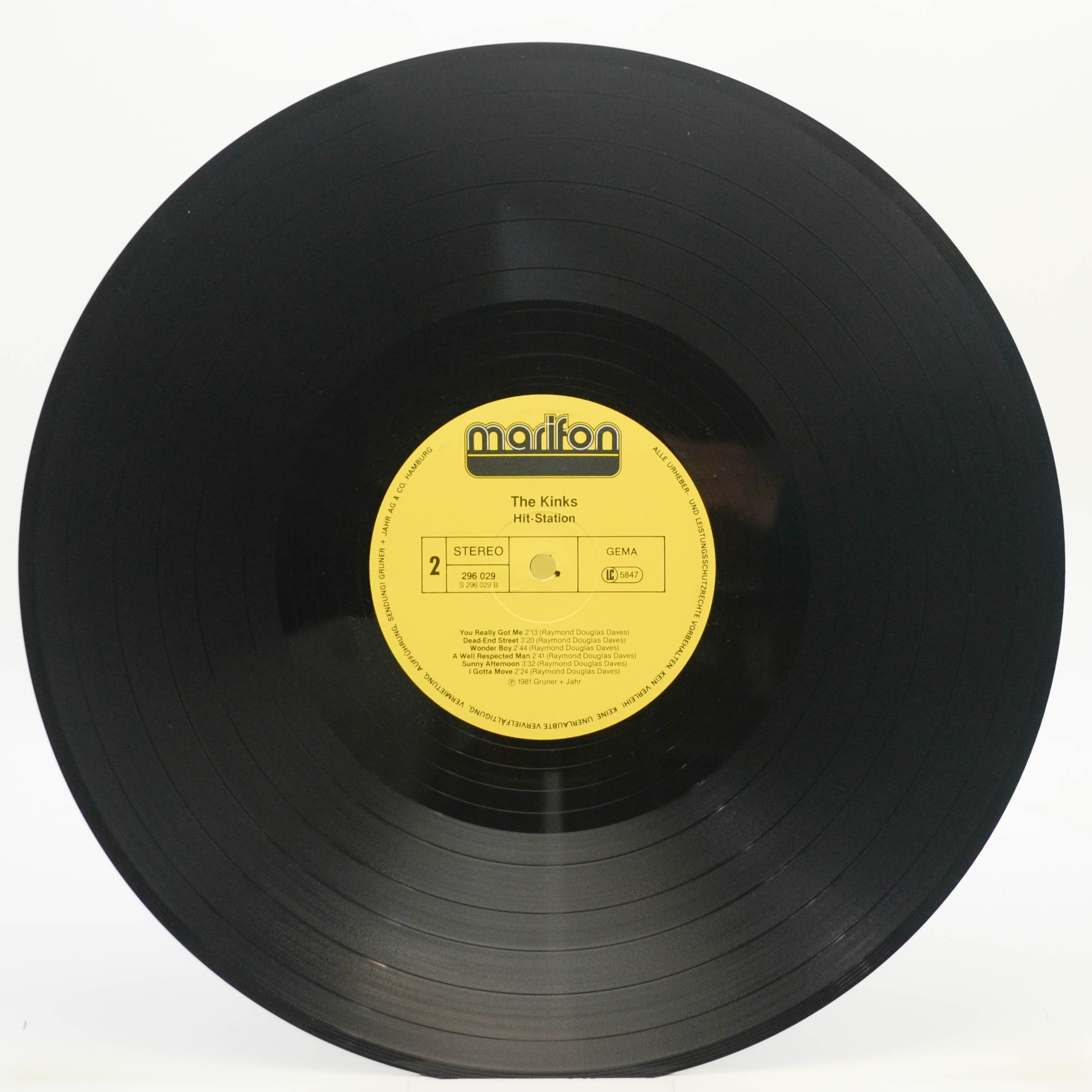Виниловая пластинка Kinks — Hit Station, 1981
