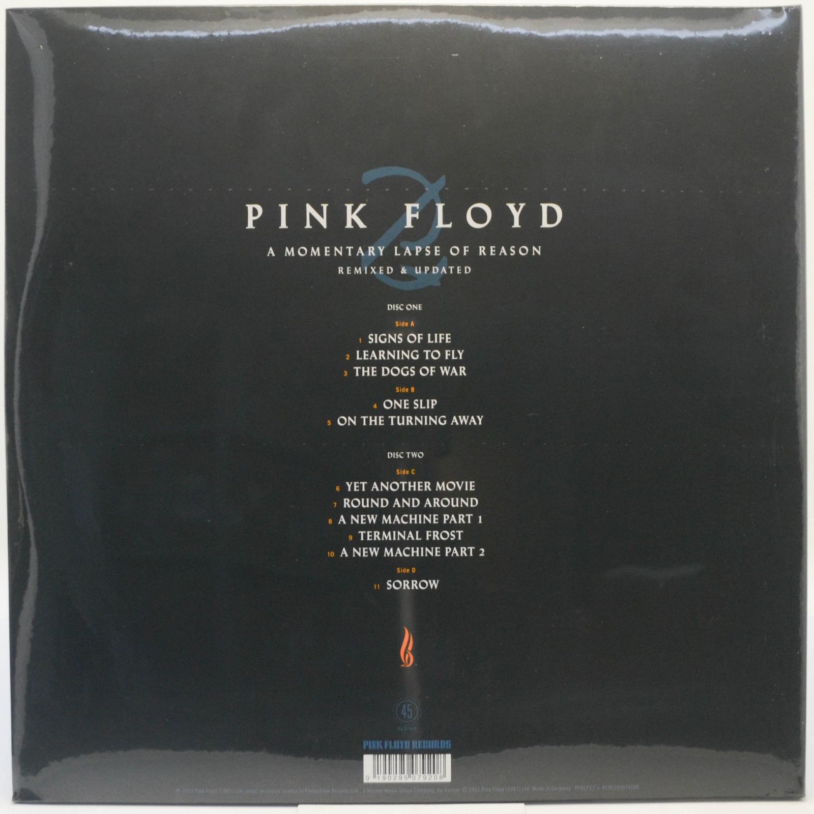Pink Floyd — A Momentary Lapse Of Reason (Remixed & Updated) (2LP), 1987
