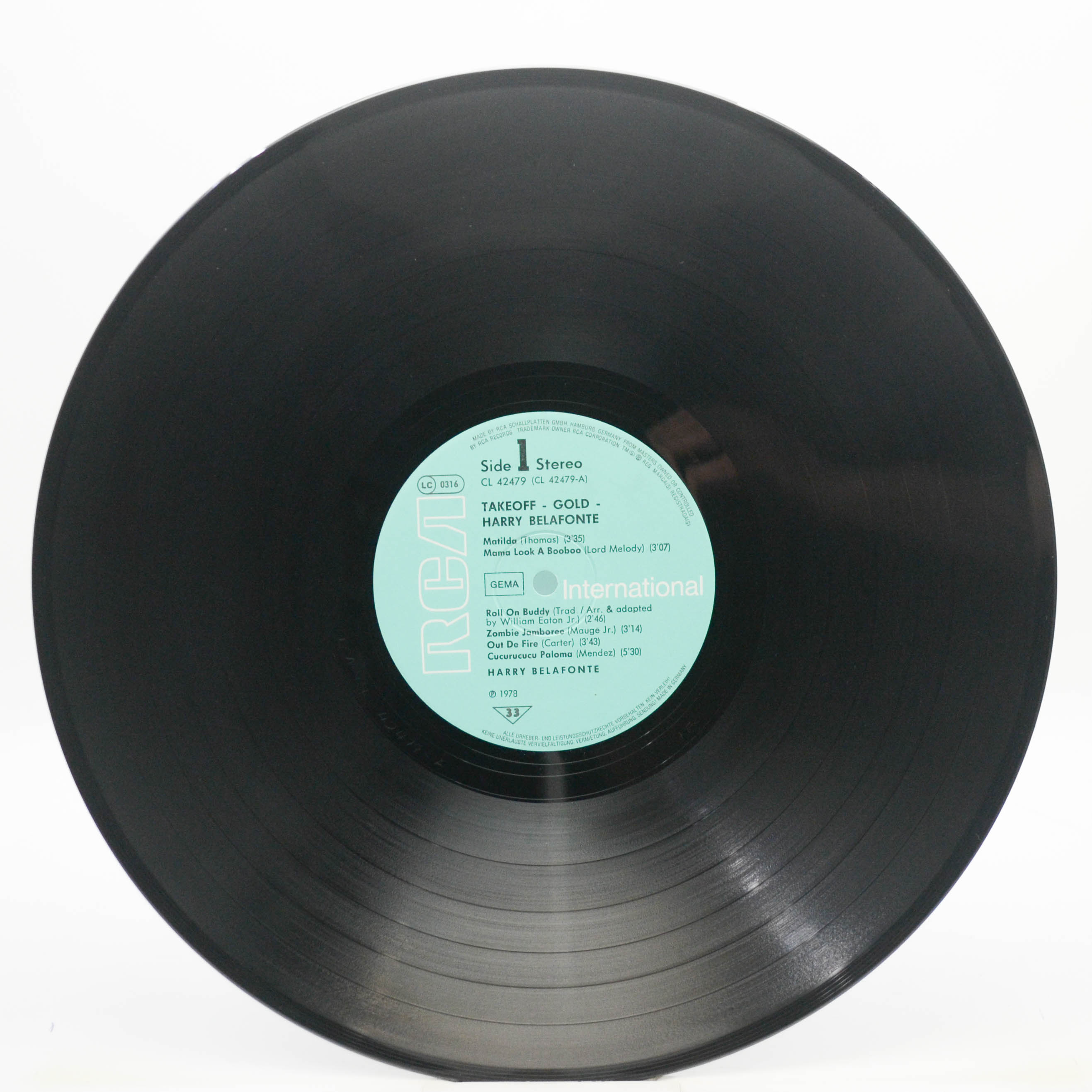 Harry Belafonte — Gold, 1978