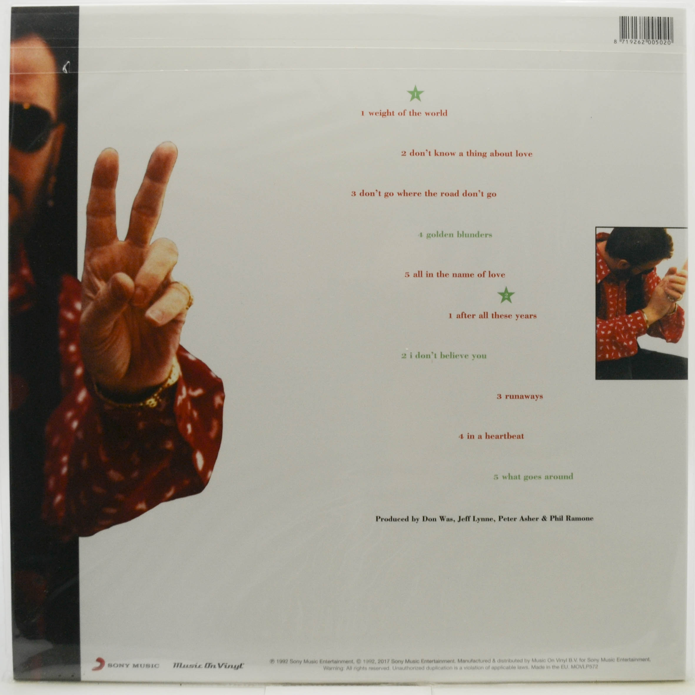 Виниловая пластинка Ringo Starr — Time Takes Time, 1992