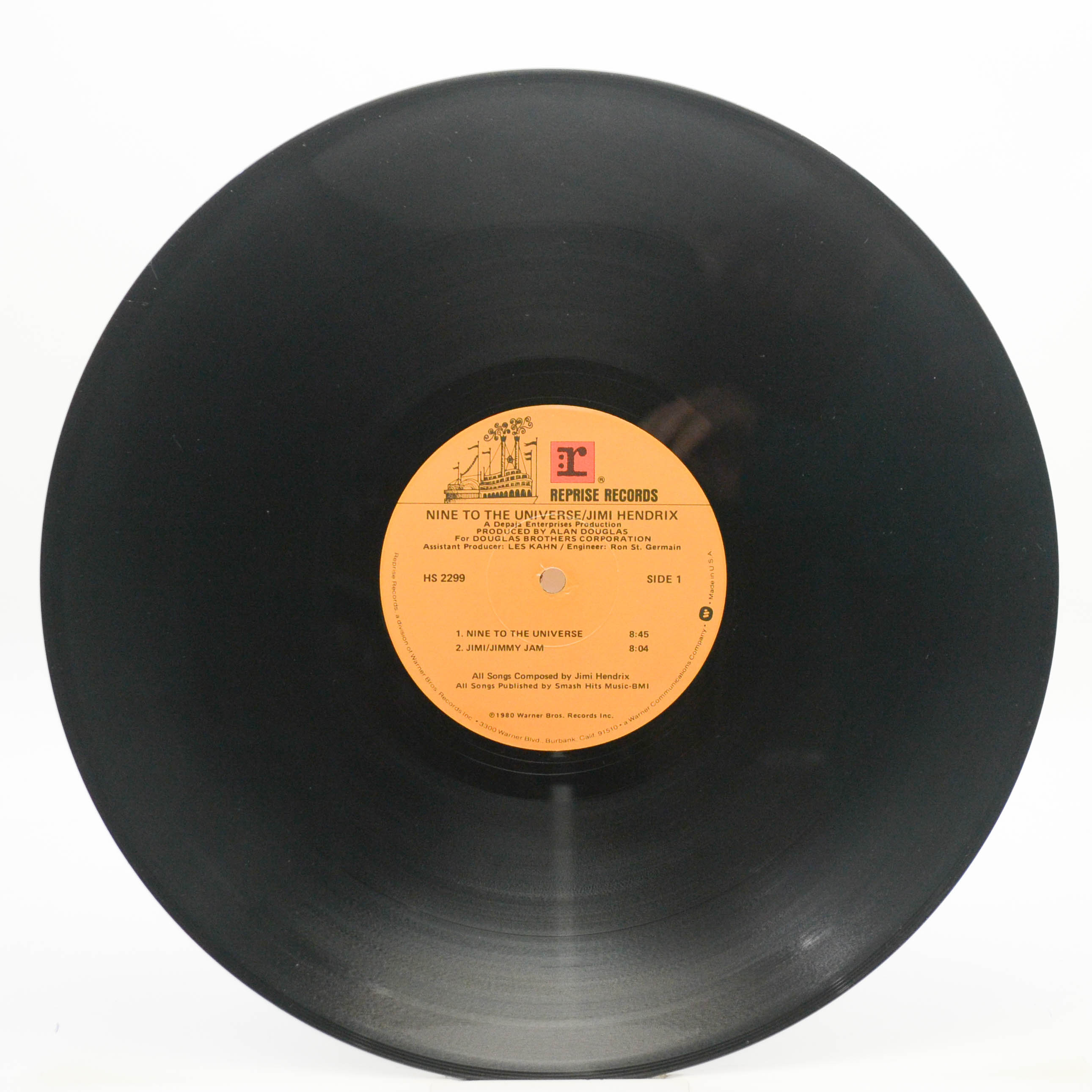 Jimi Hendrix — Nine To The Universe (USA), 1980