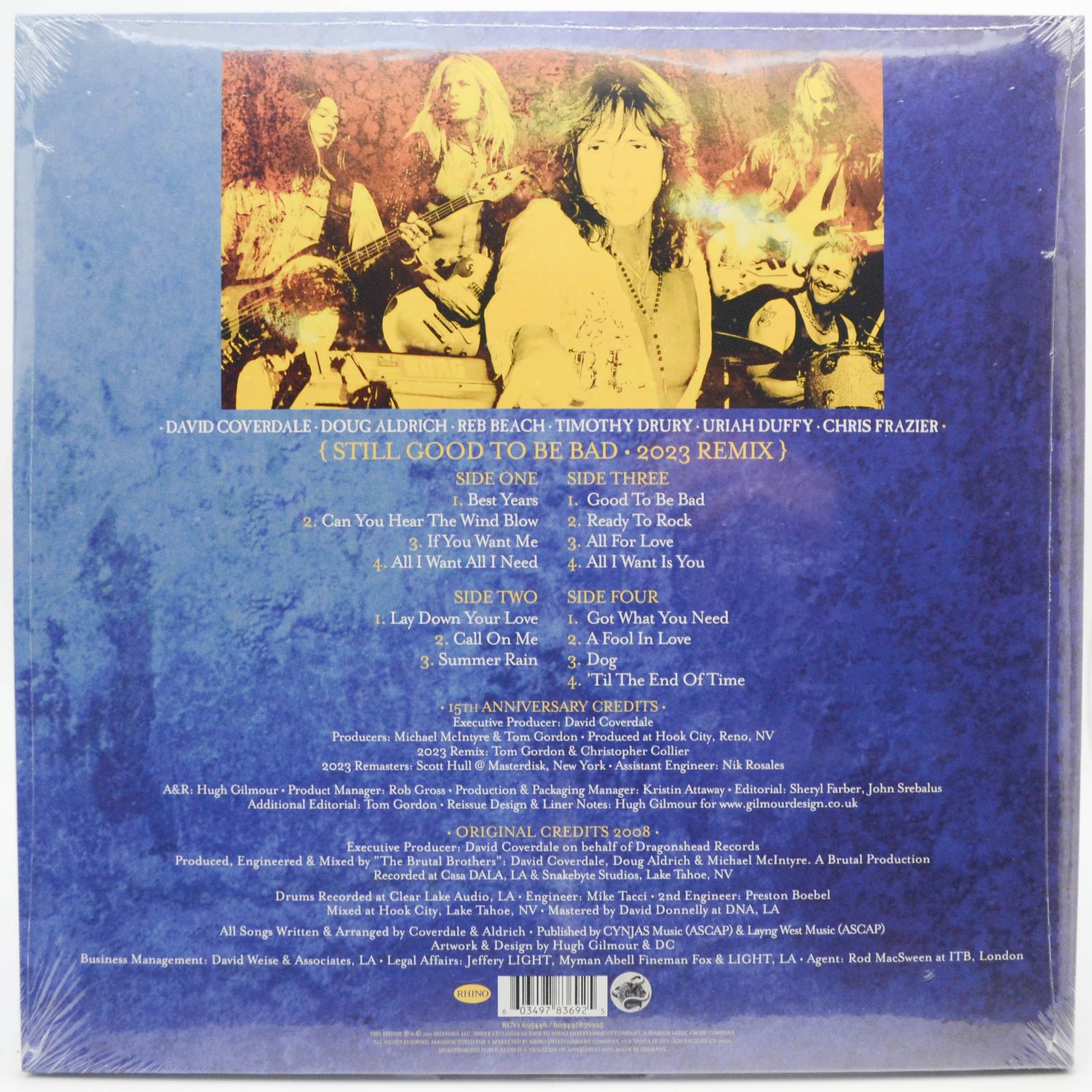 Whitesnake — Still Good To Be Bad (2LP), 2008