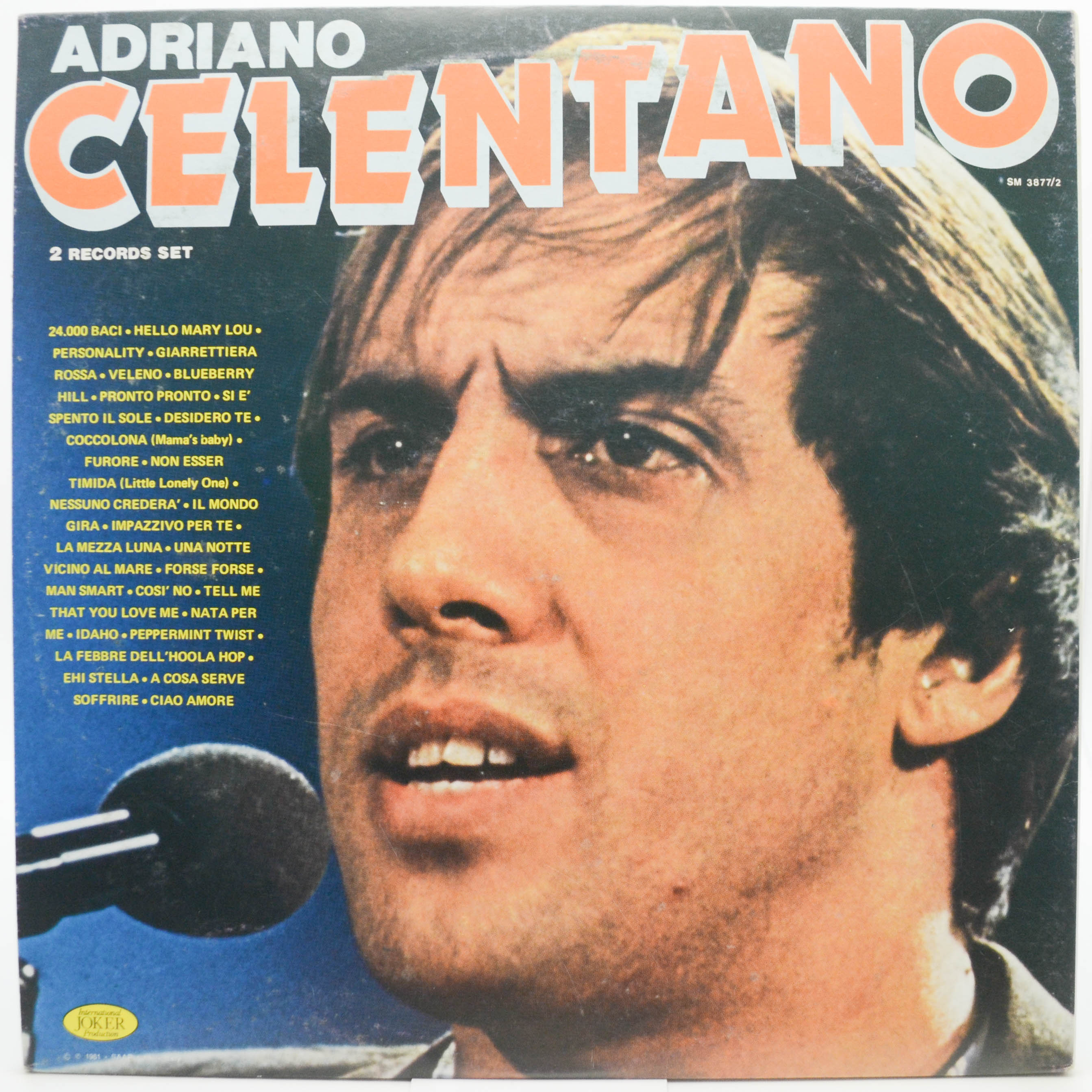 Adriano Celentano — Adriano Celentano (2LP, Italy), 1981