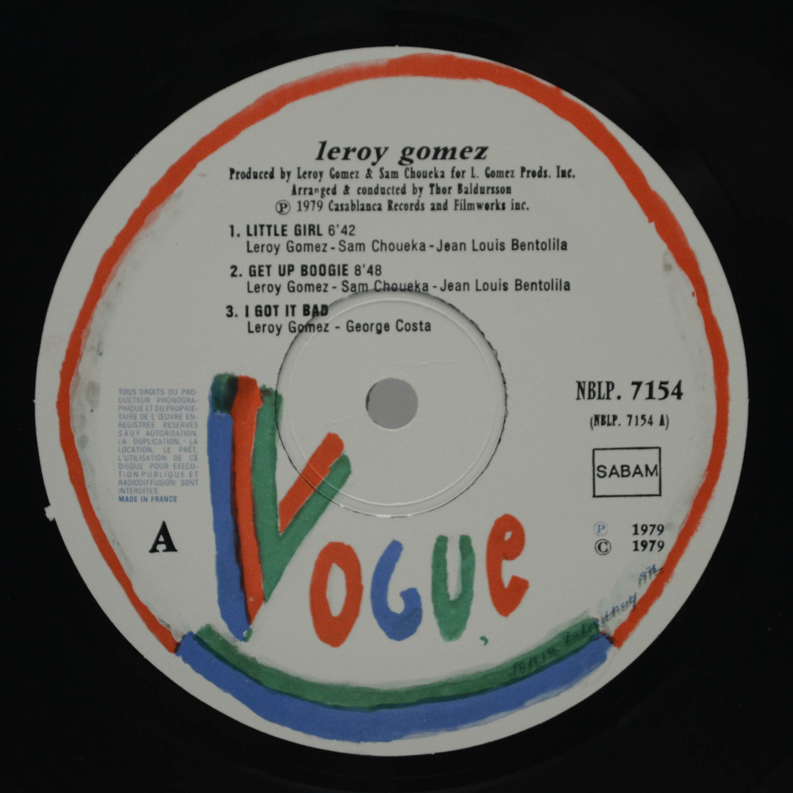 Leroy Gomez — I Got It Bad, 1979