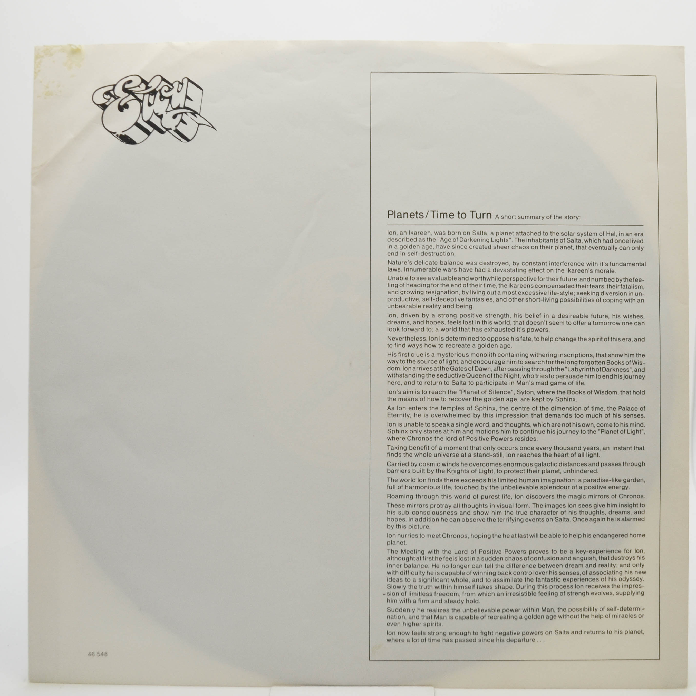 Eloy — Time To Turn, 1982