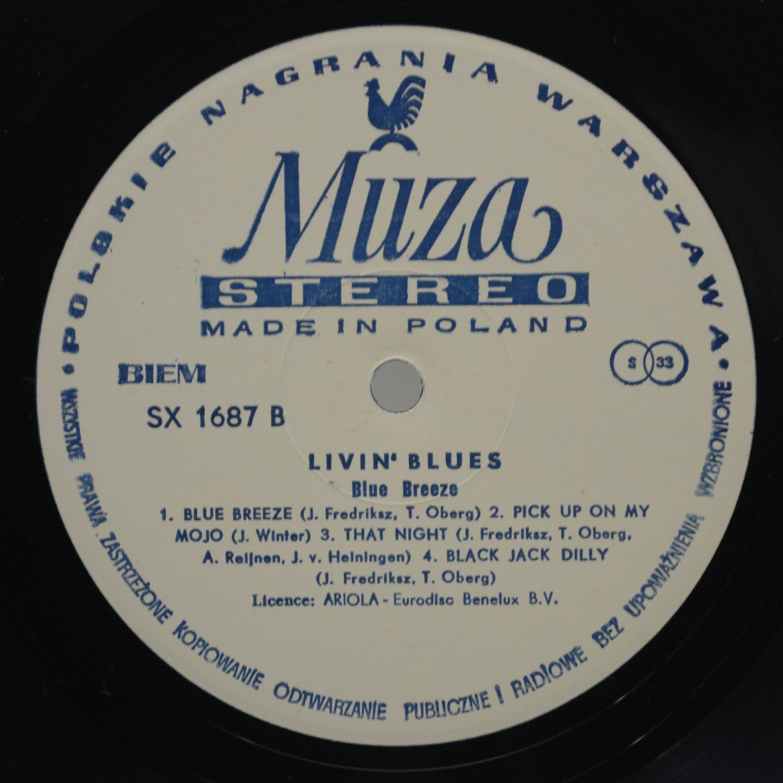 Livin' Blues — Blue Breeze, 1976