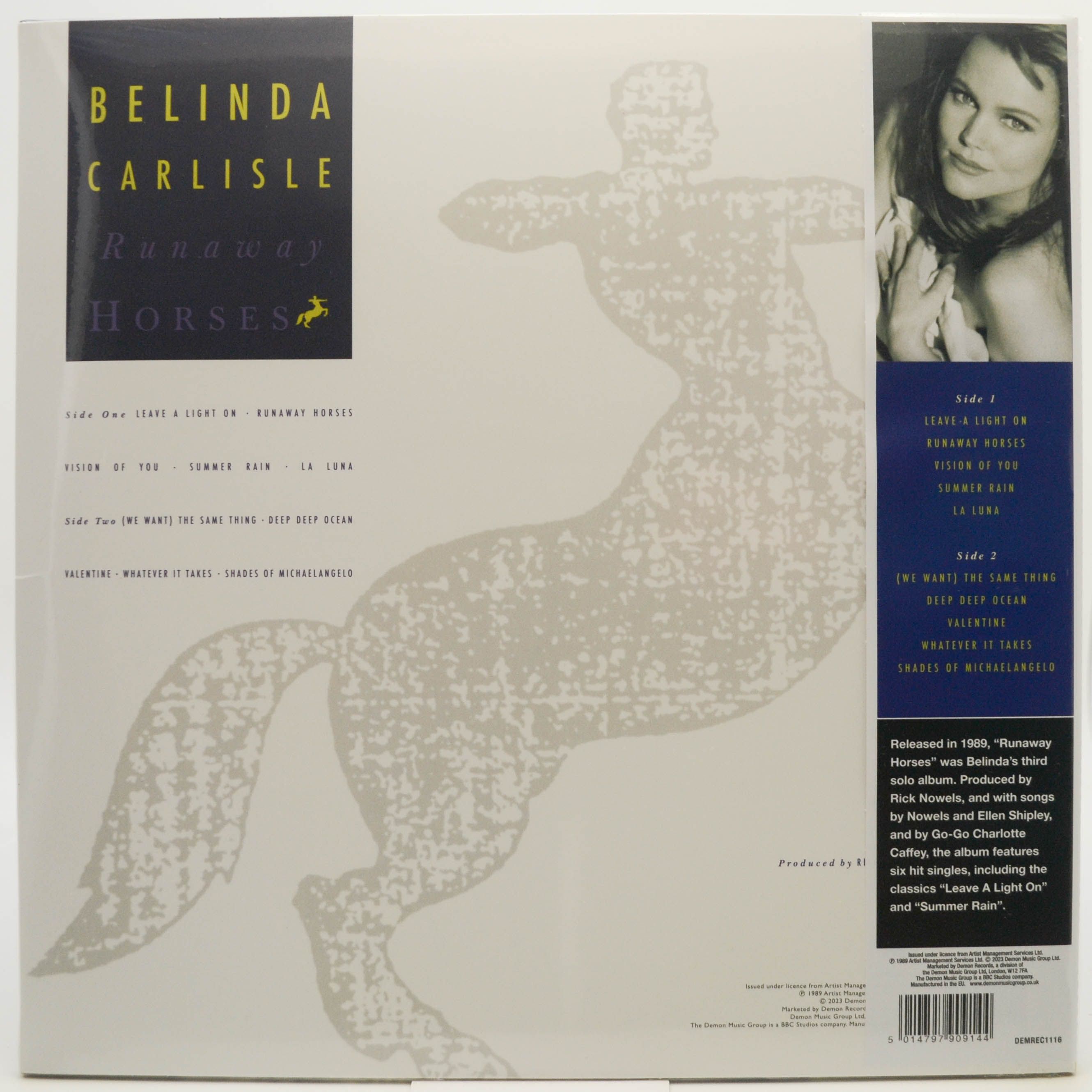 Belinda Carlisle — Runaway Horses, 1989