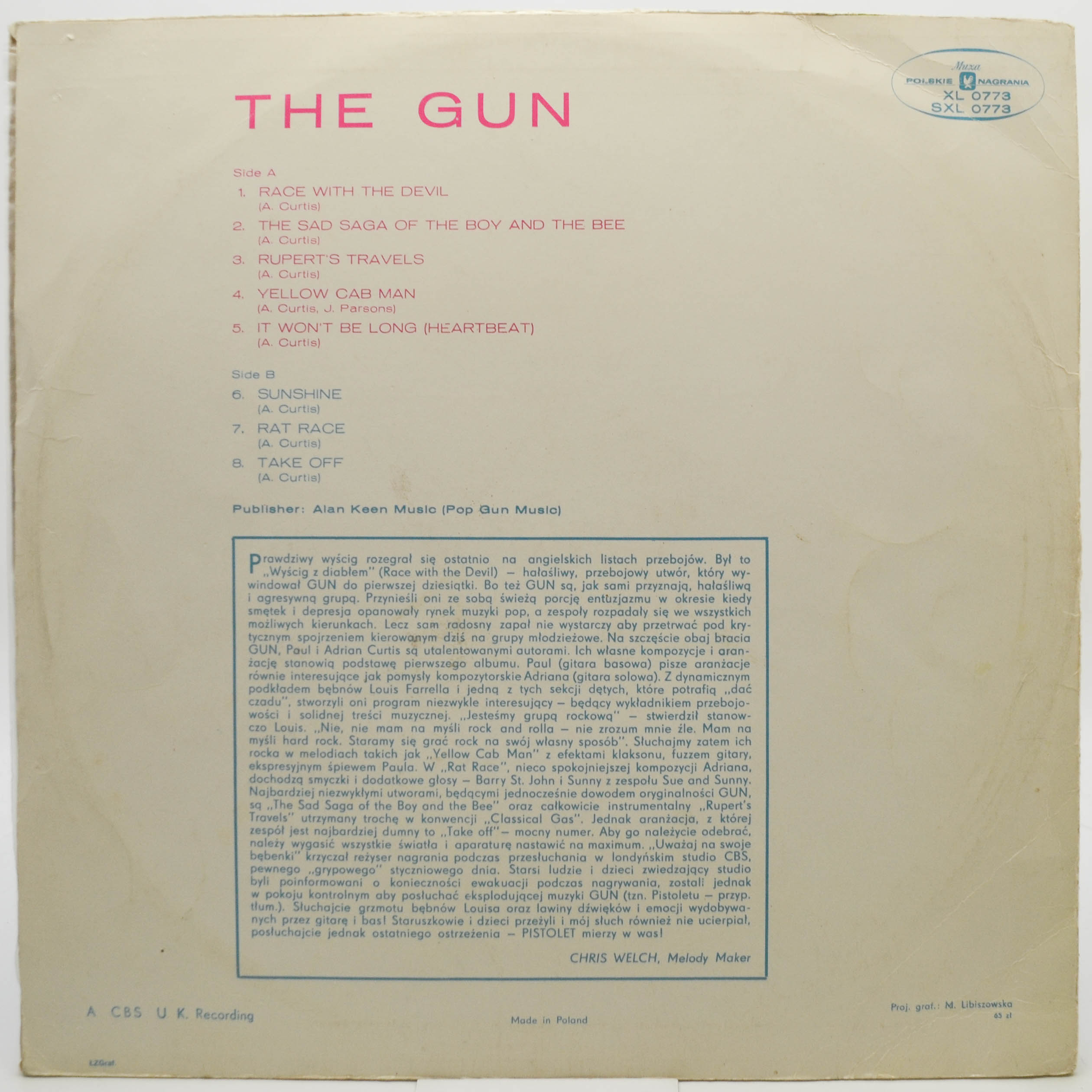 Gun — The Gun, 1968