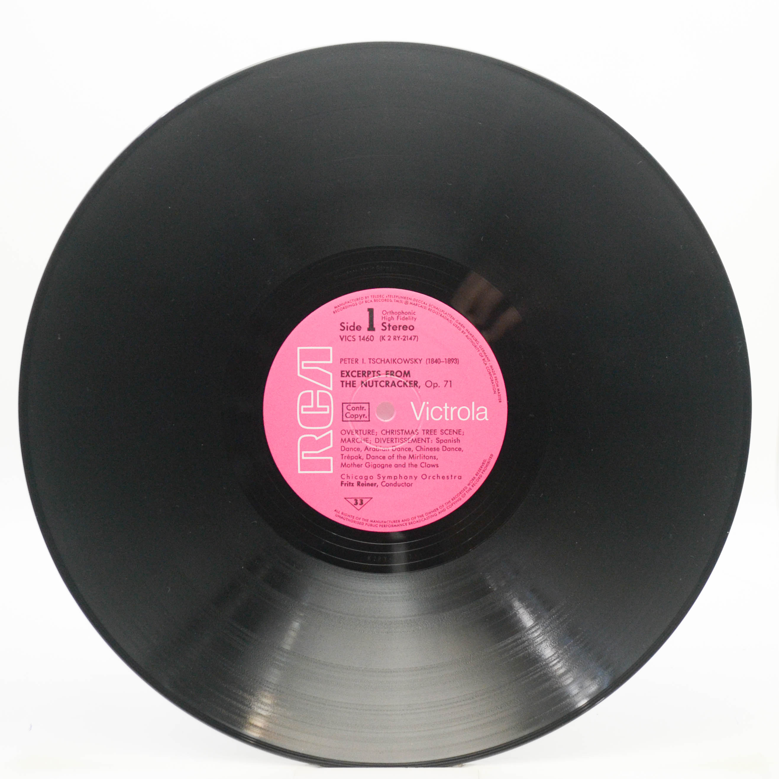 Peter Tschaikowski, Chicago Symphony Orchestra, Fritz Reiner — Der Nussknacker Auszüge, 1960