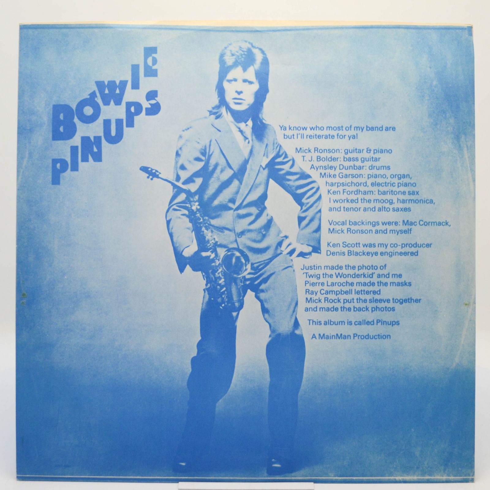 David Bowie — Pinups, 1973