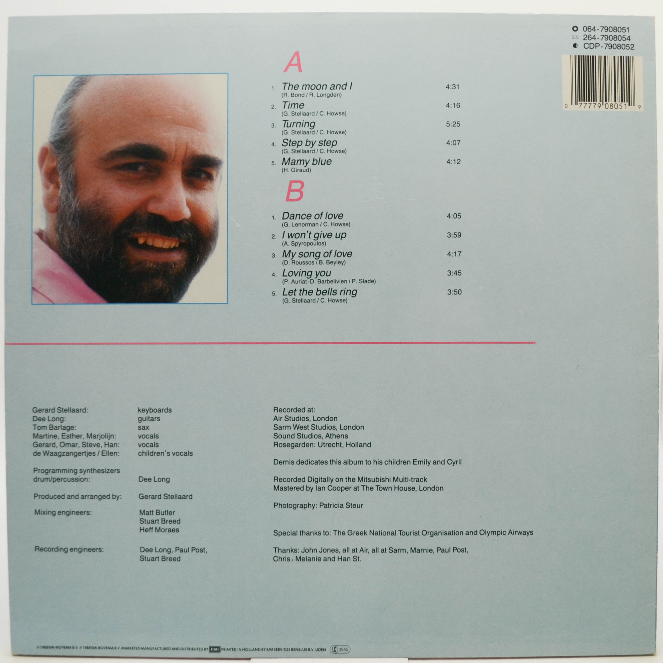 Demis Roussos — Time, 1988