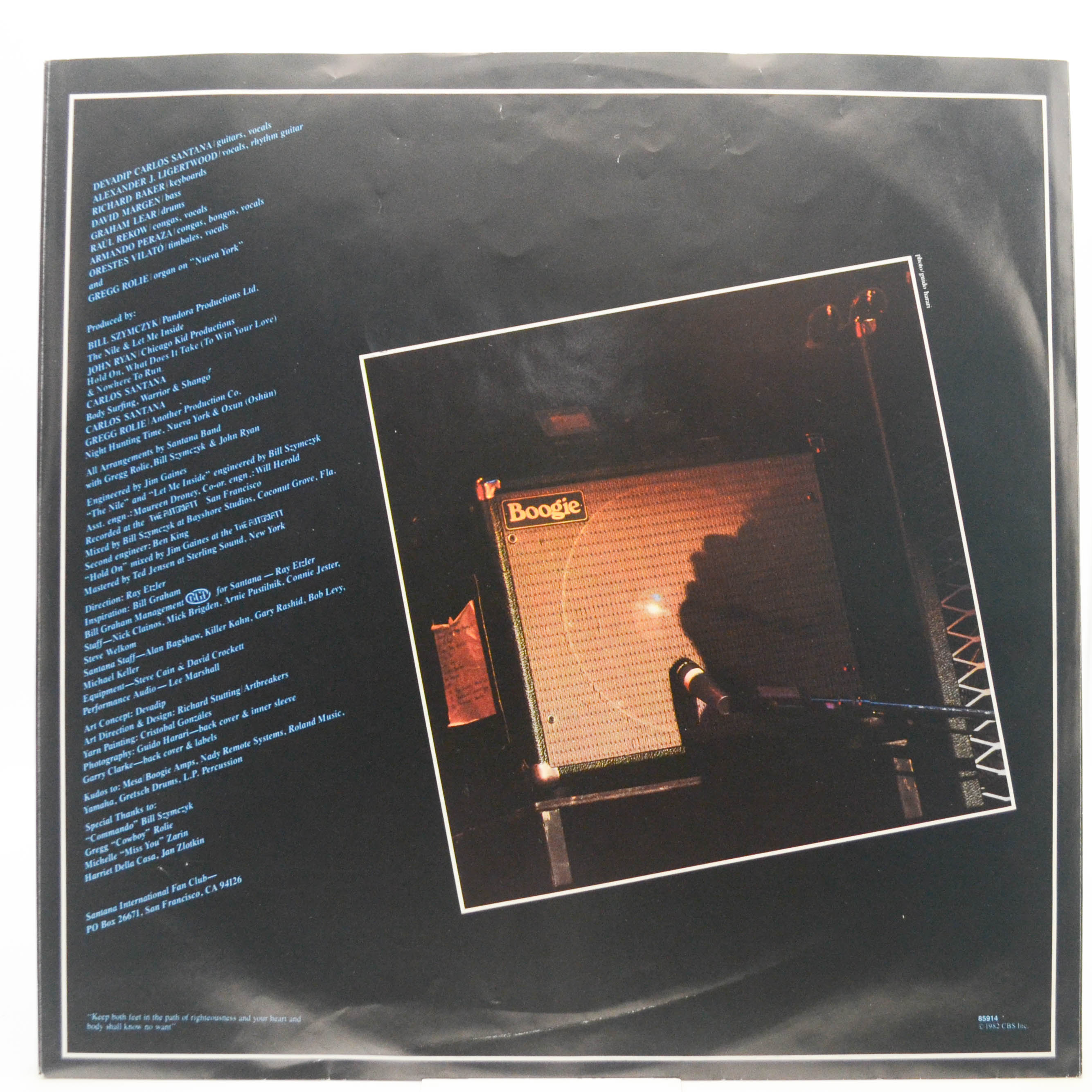 Santana — Shango, 1982