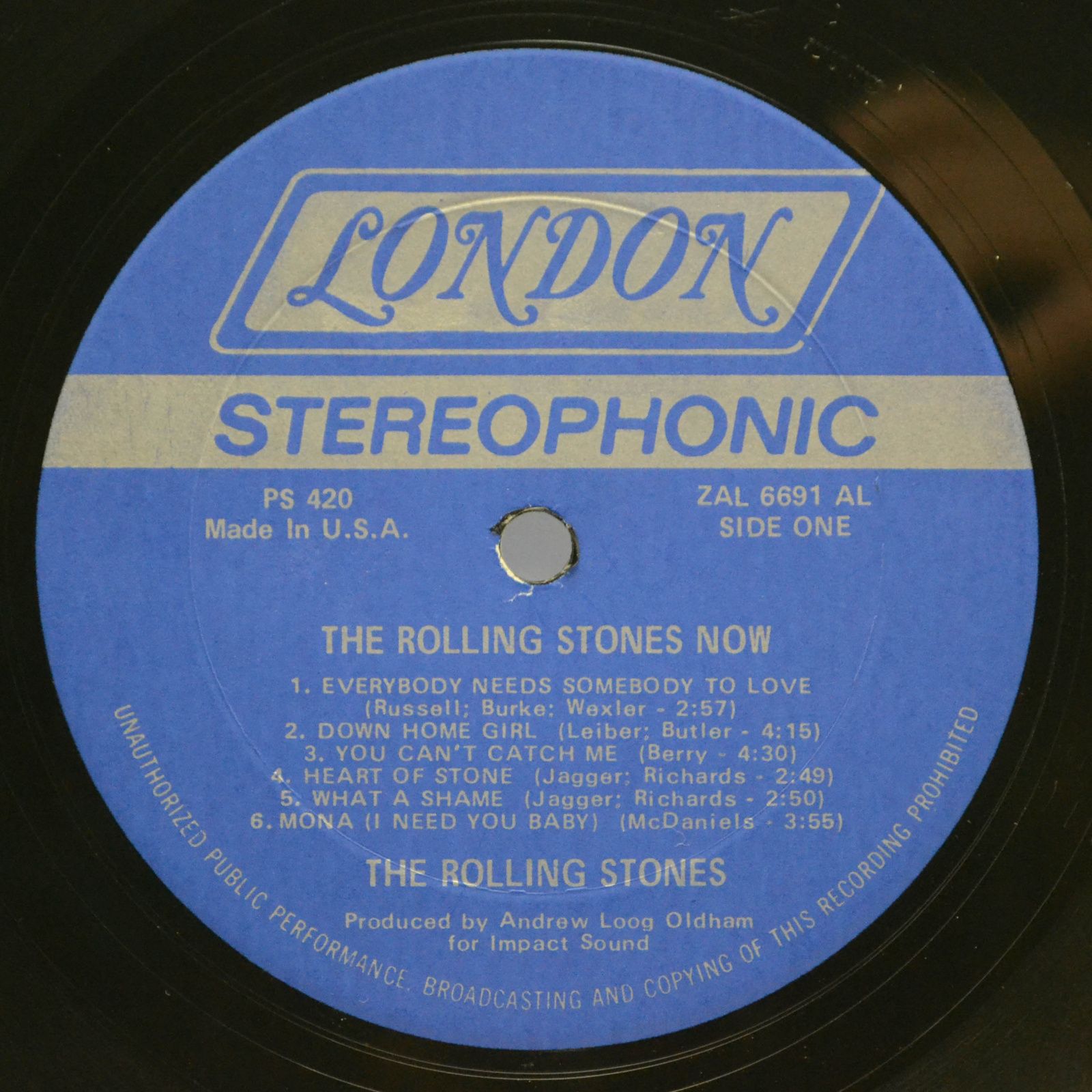 Rolling Stones — The Rolling Stones, Now!, 1965