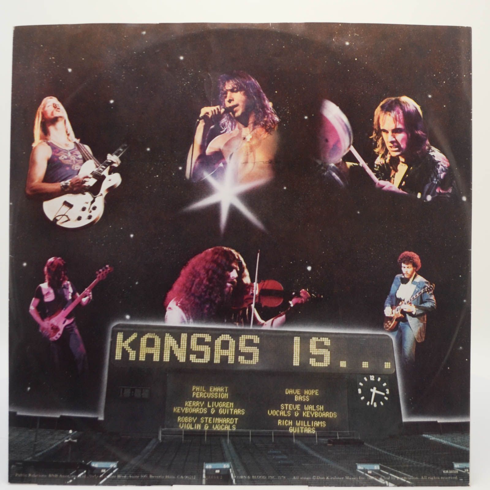 Kansas — Two For The Show (2LP), 1978
