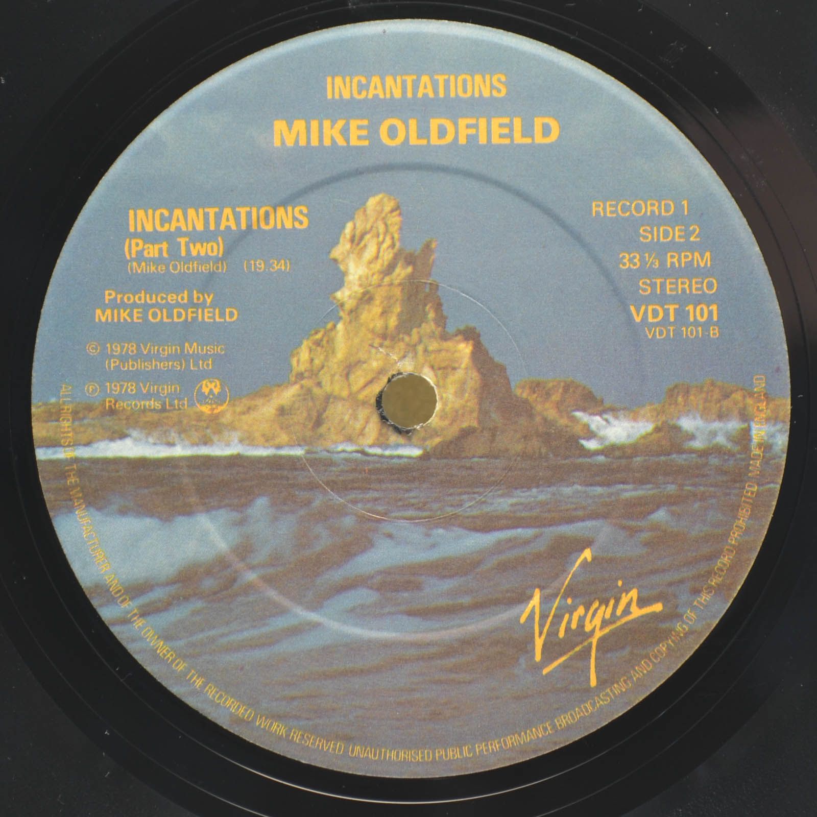 Mike Oldfield — Incantations (2LP, 1-st, UK), 1978