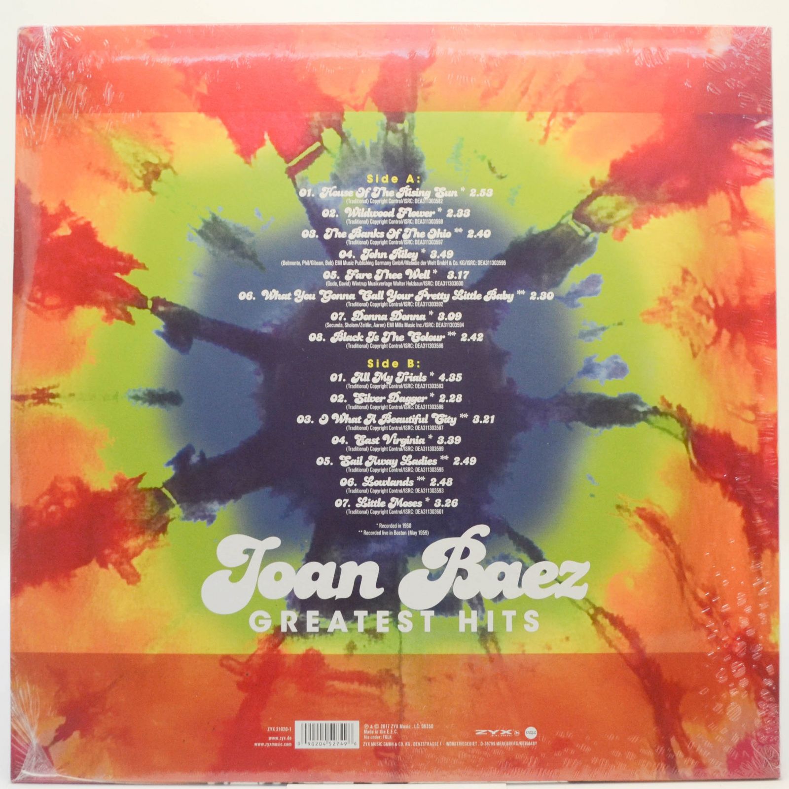 Joan Baez — Joan Baez Greatest Hits, 2013