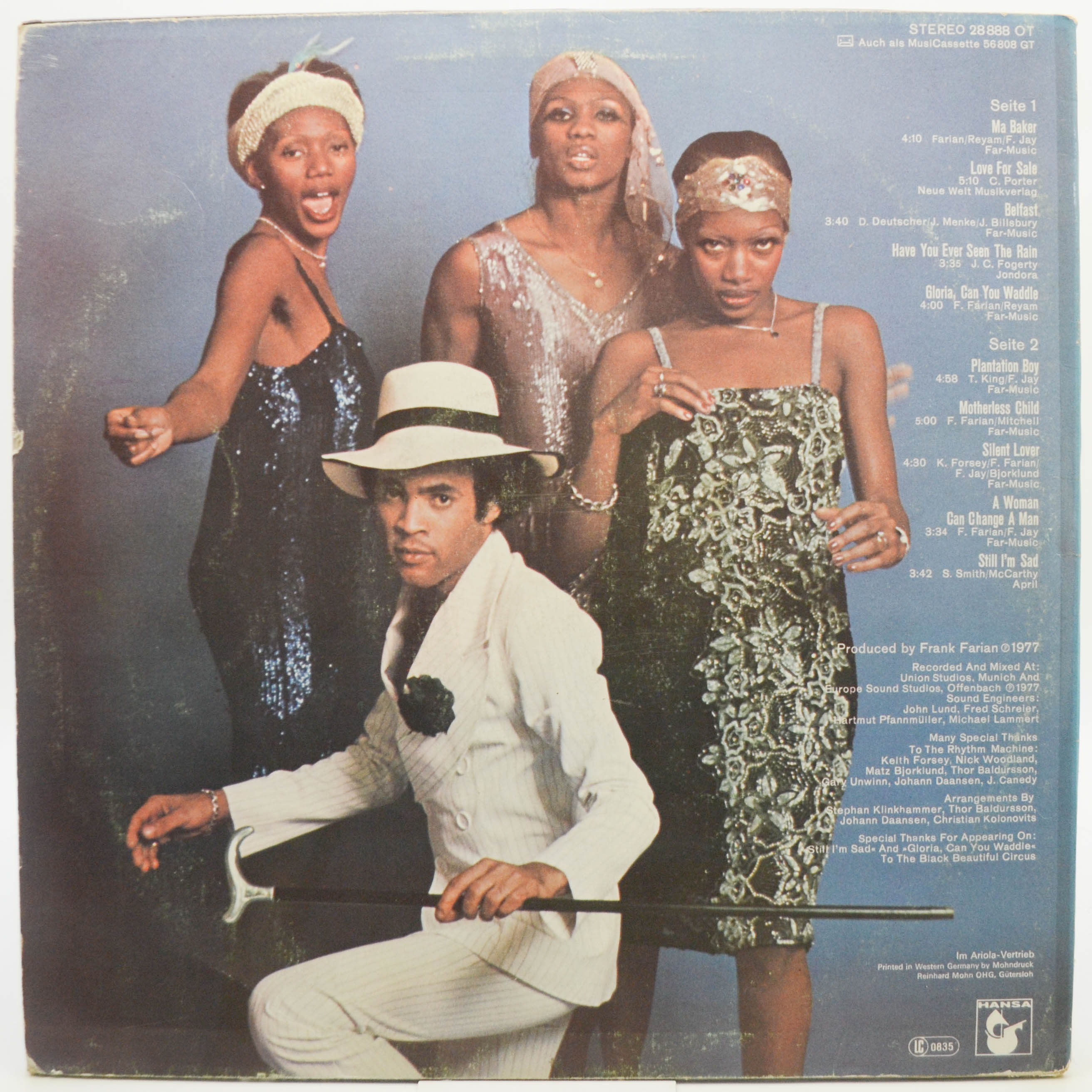 Boney M. — Love For Sale, 1977