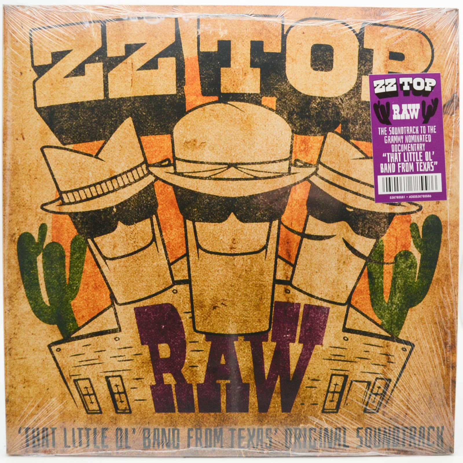 ZZ Top — Raw ('That Little Ol' Band From Texas' Original Soundtrack), 2022