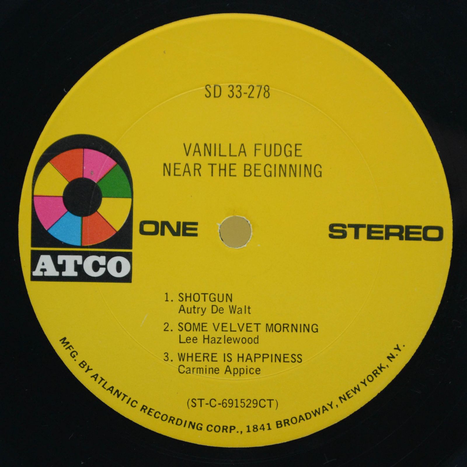 Vanilla Fudge — Near The Beginning (1-st, USA), 1969