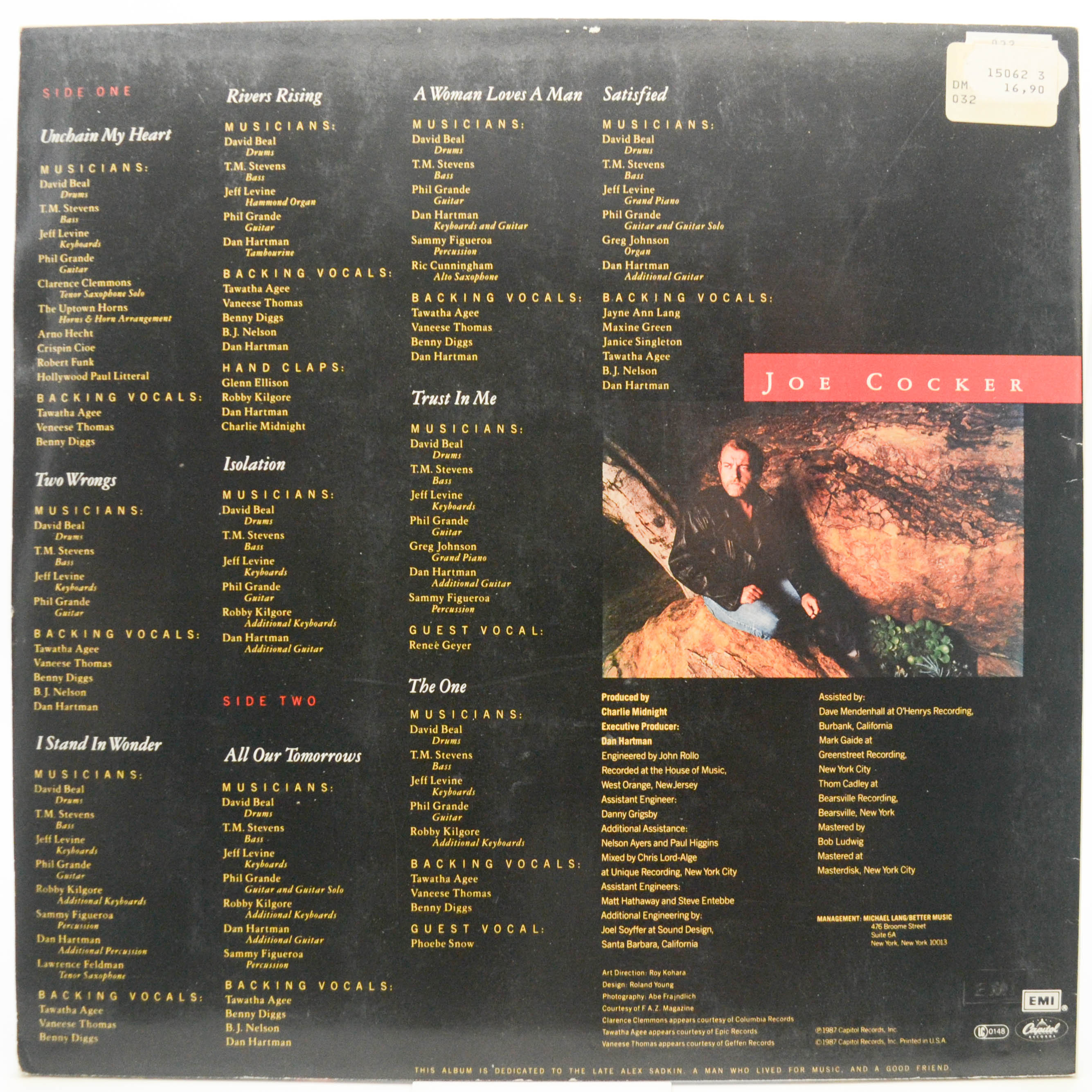 Joe Cocker — Unchain My Heart, 1987