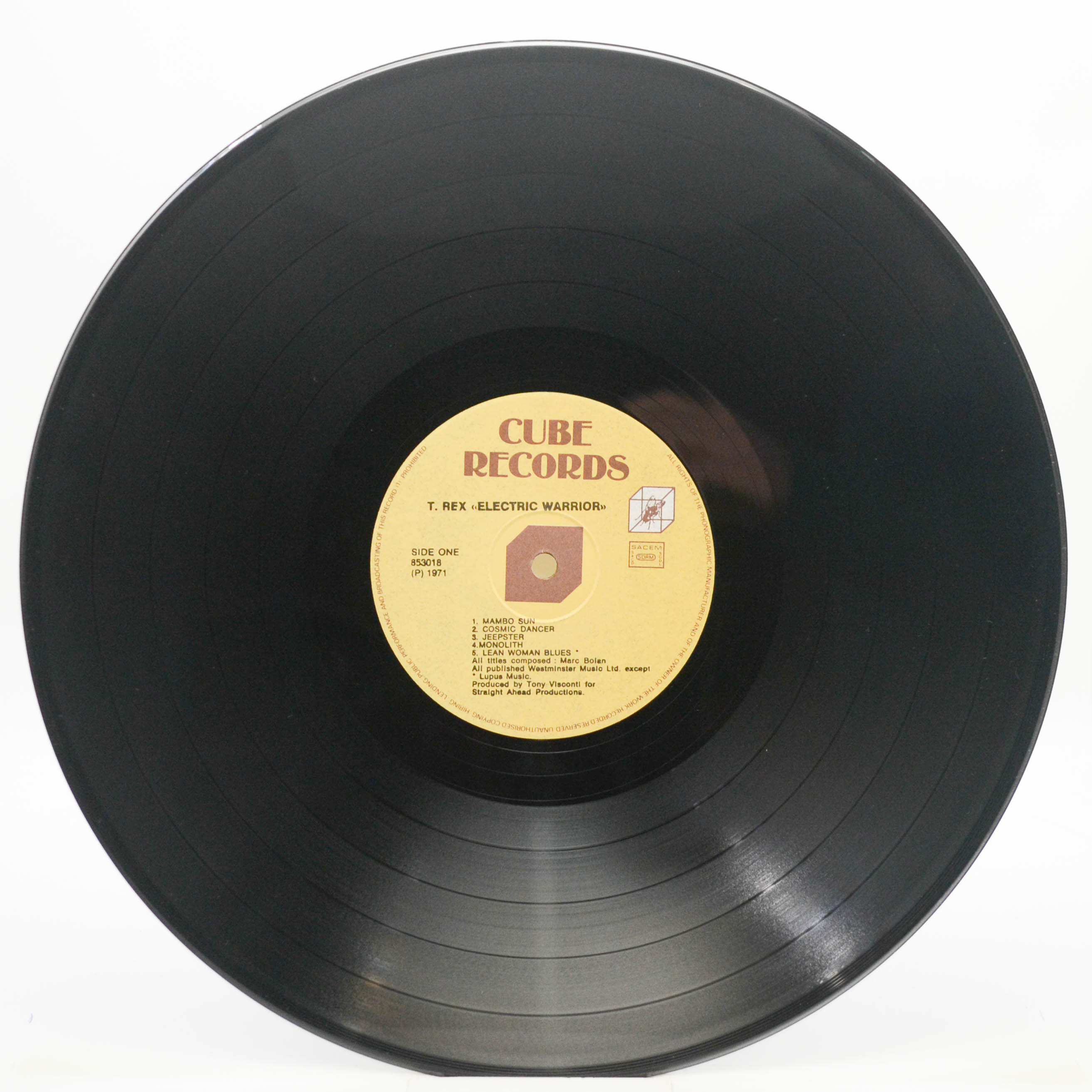 T. Rex — Electric Warrior, 1971