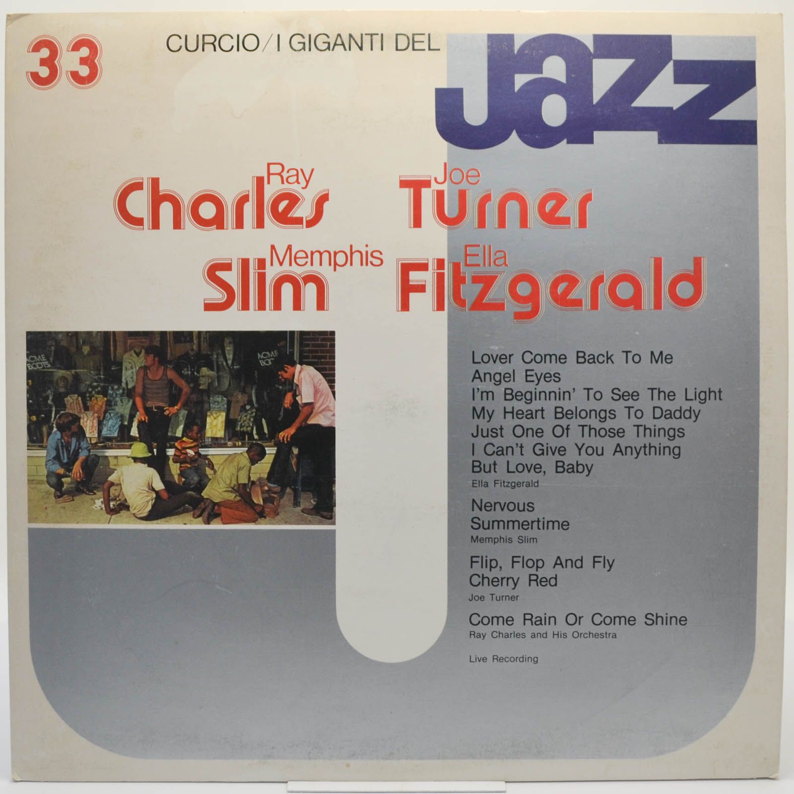Ella Fitzgerald / Memphis Slim / Joe Turner / Ray Charles And His Orchestra — I Giganti Del Jazz Vol. 33, 1981