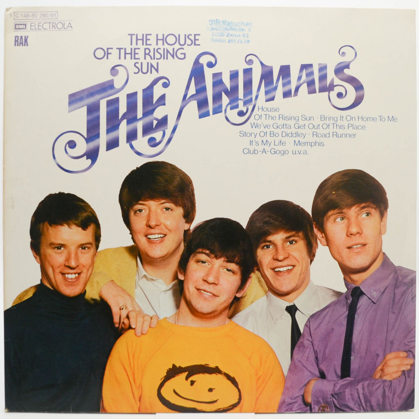 Animals — The House Of The Rising Sun (2LP), 1972