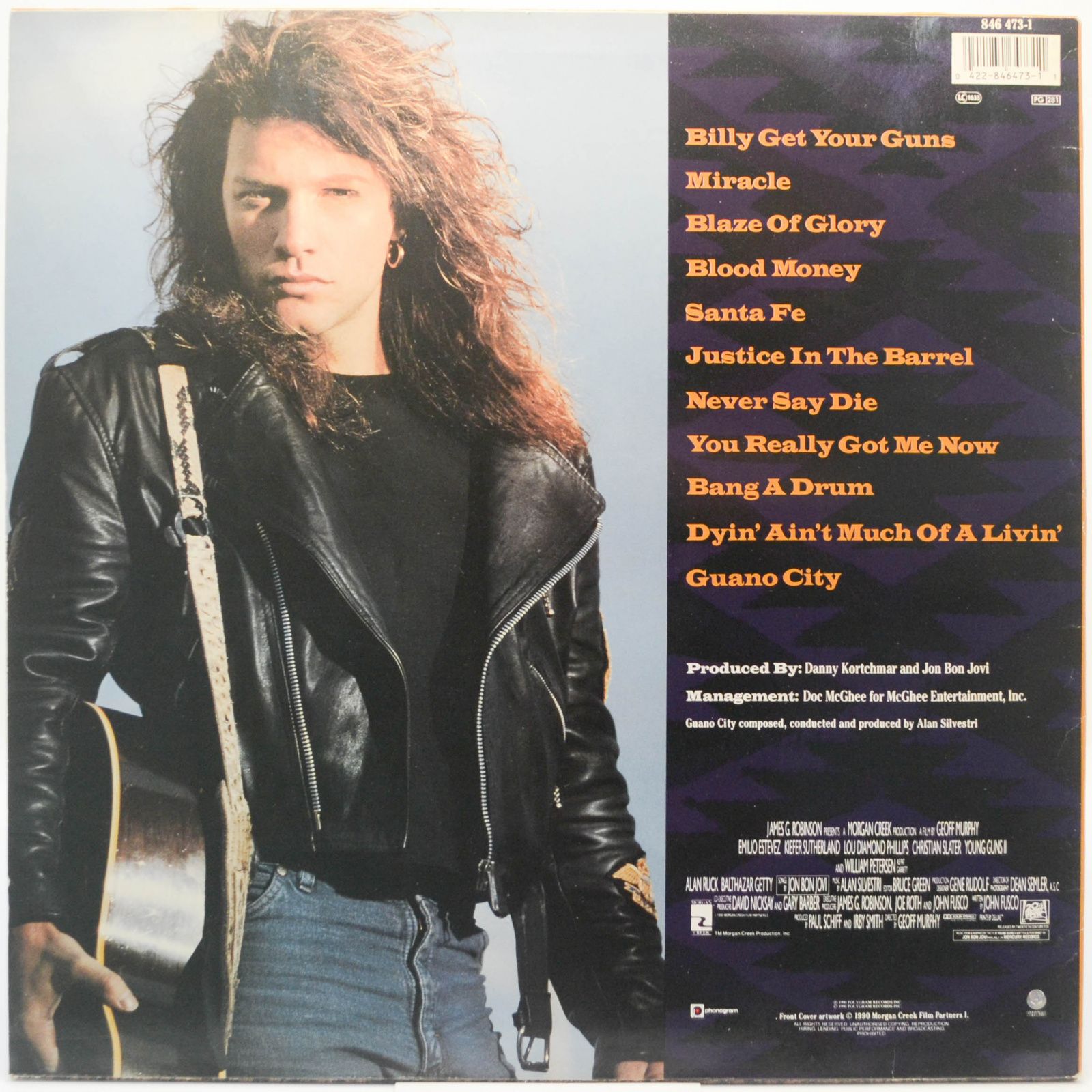 Jon Bon Jovi — Blaze Of Glory, 1990
