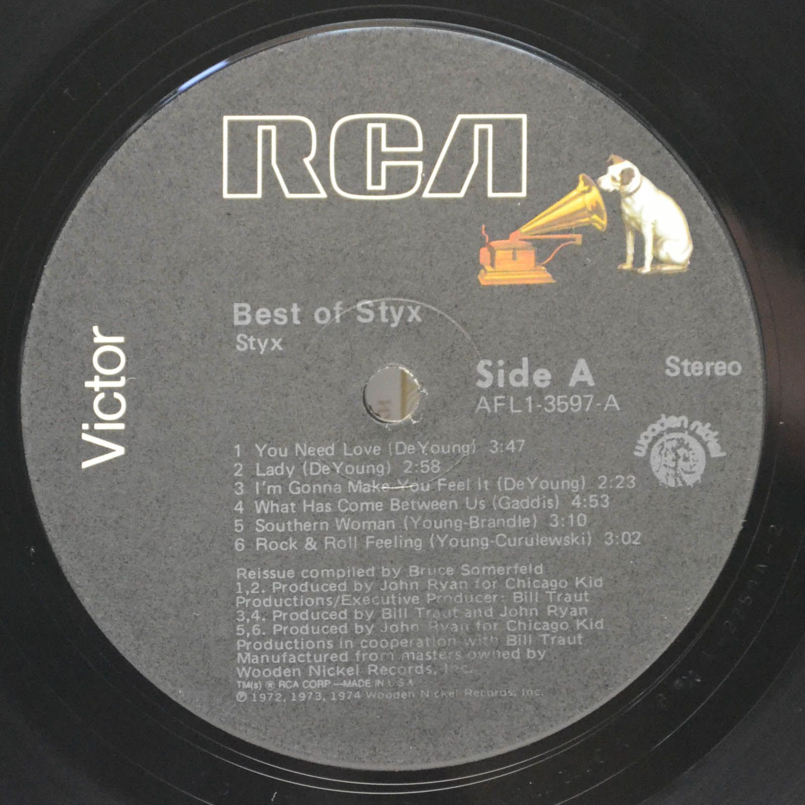 Styx — Best Of Styx (USA), 1977