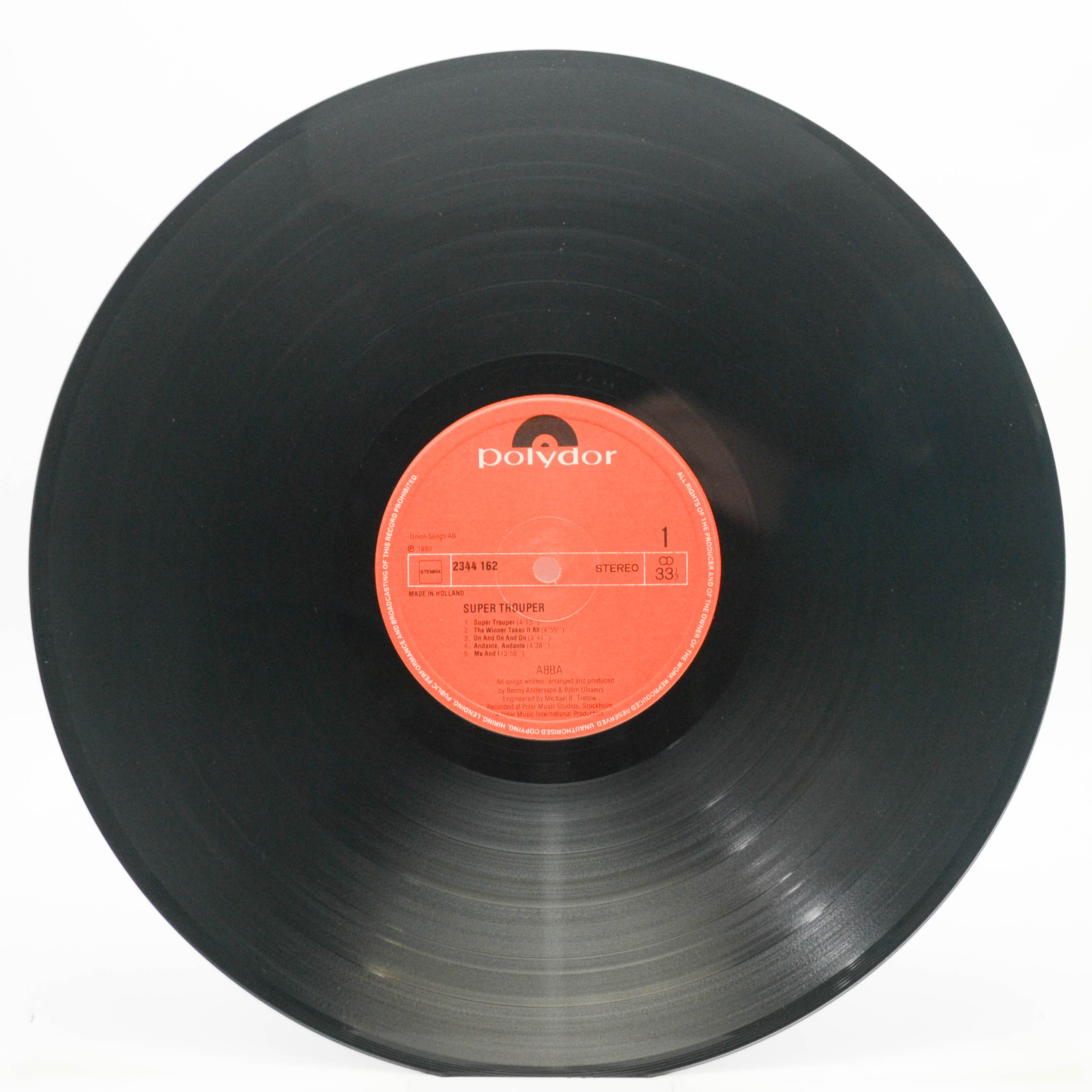 ABBA — Super Trouper, 1980