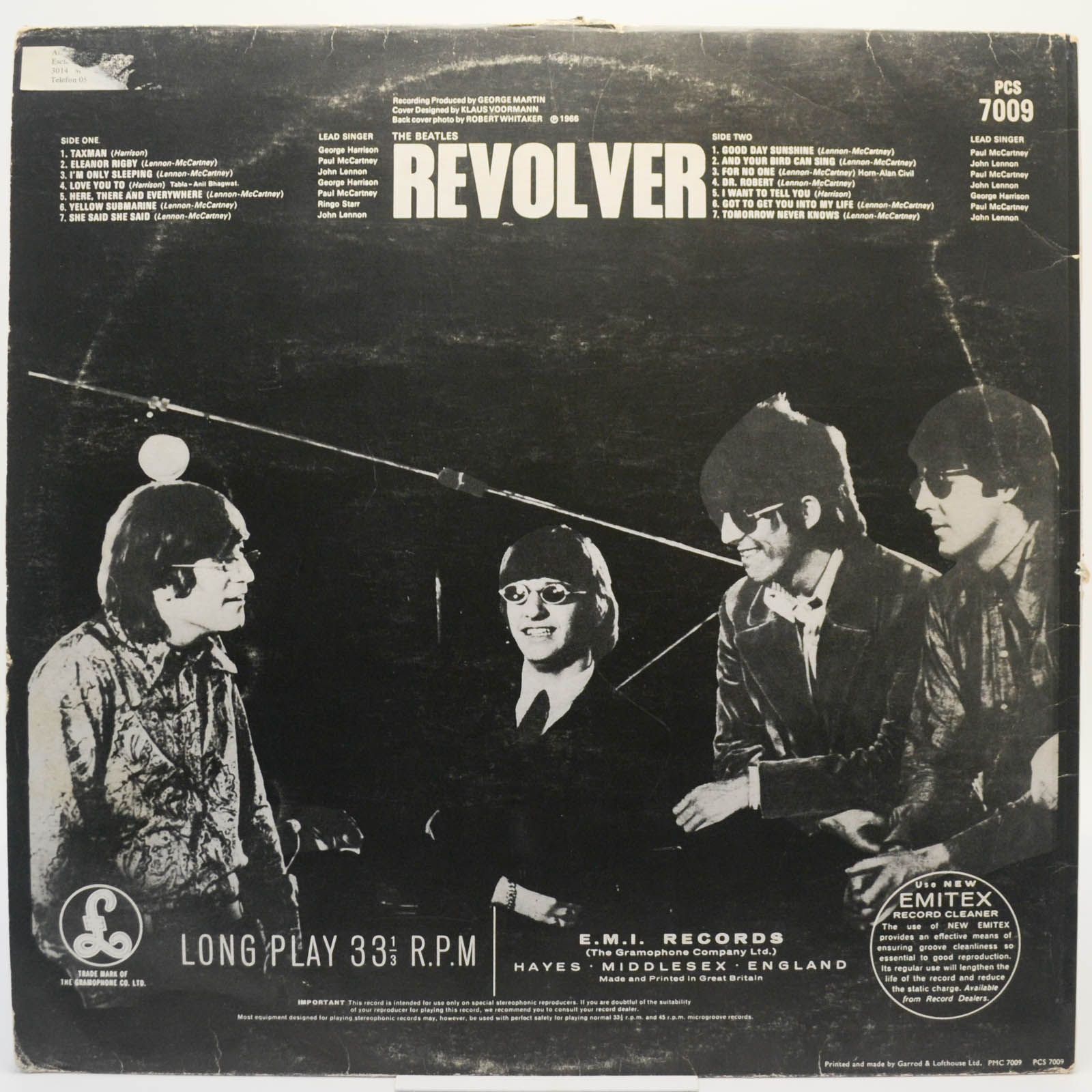Beatles — Revolver (UK), 1966