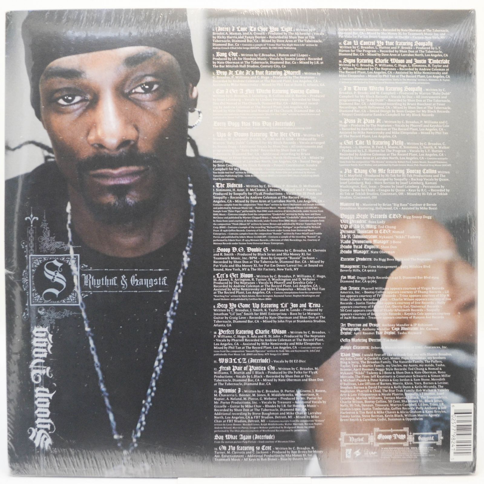 Snoop Dogg — R & G (Rhythm & Gangsta): The Masterpiece (2LP, USA), 2004