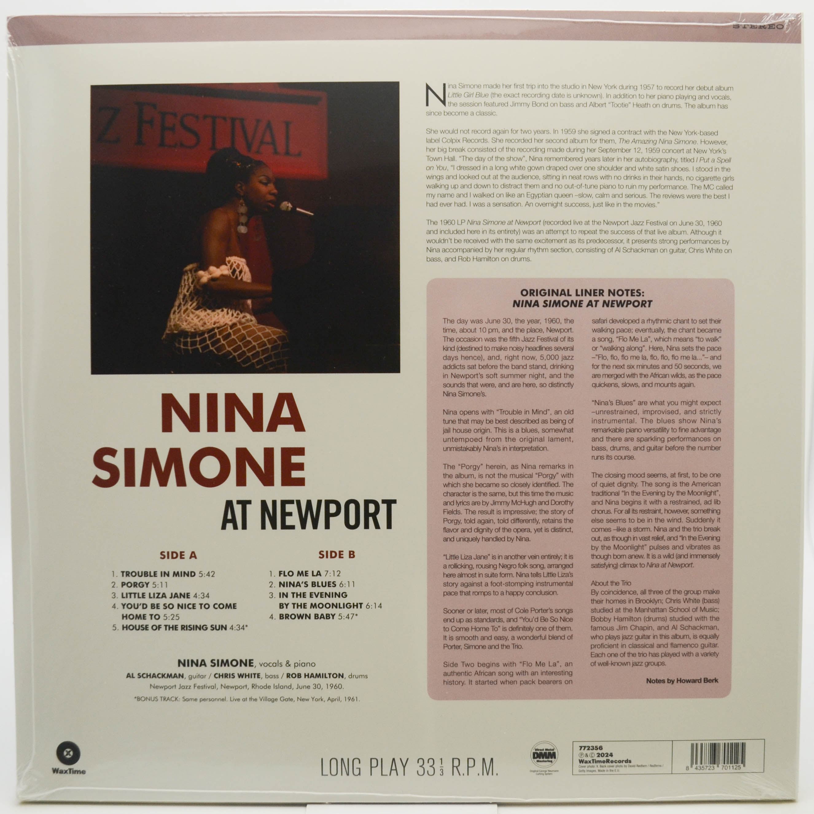 Nina Simone — Nina Simone At Newport, 1960