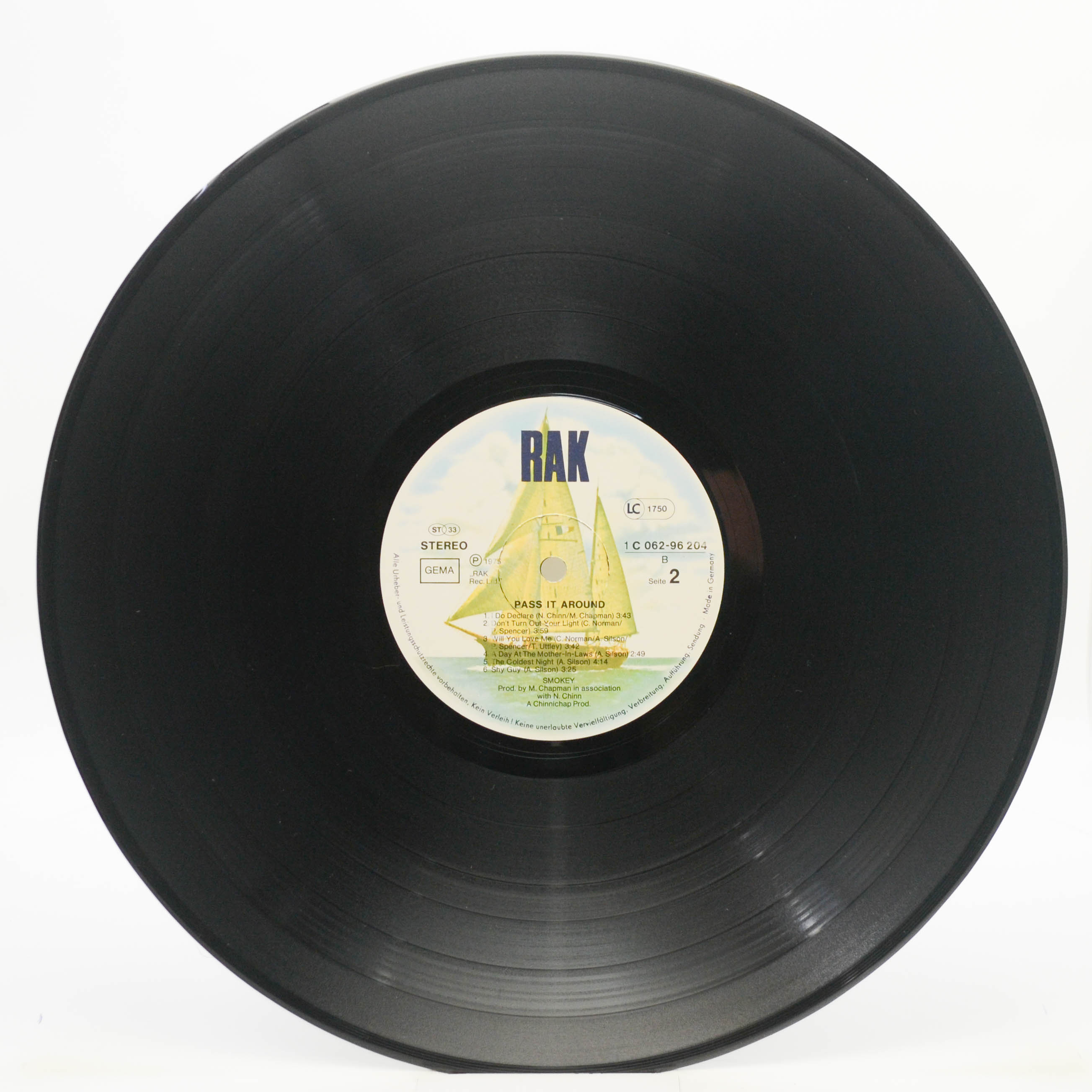 Smokey — Pass It Around, 1975