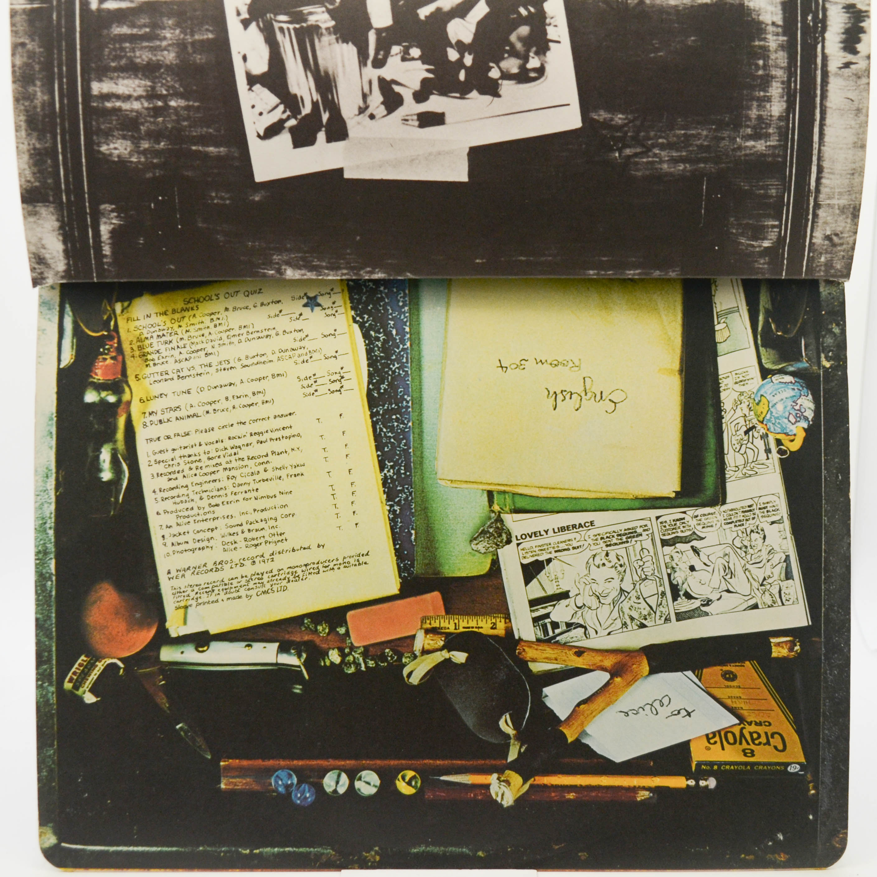 Alice Cooper — School's Out (UK), 1972