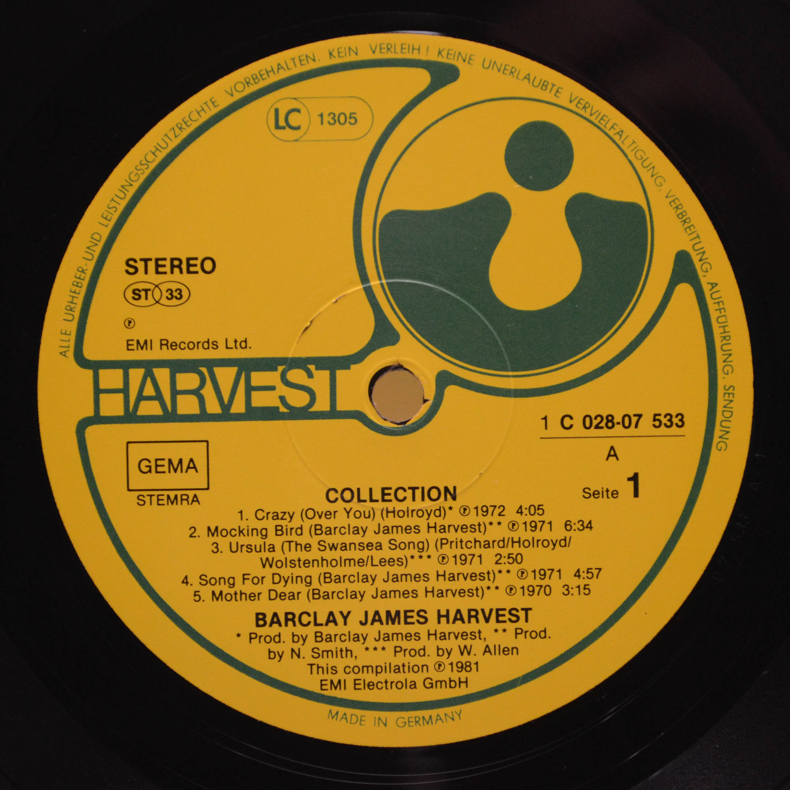 Barclay James Harvest — Collection, 1981