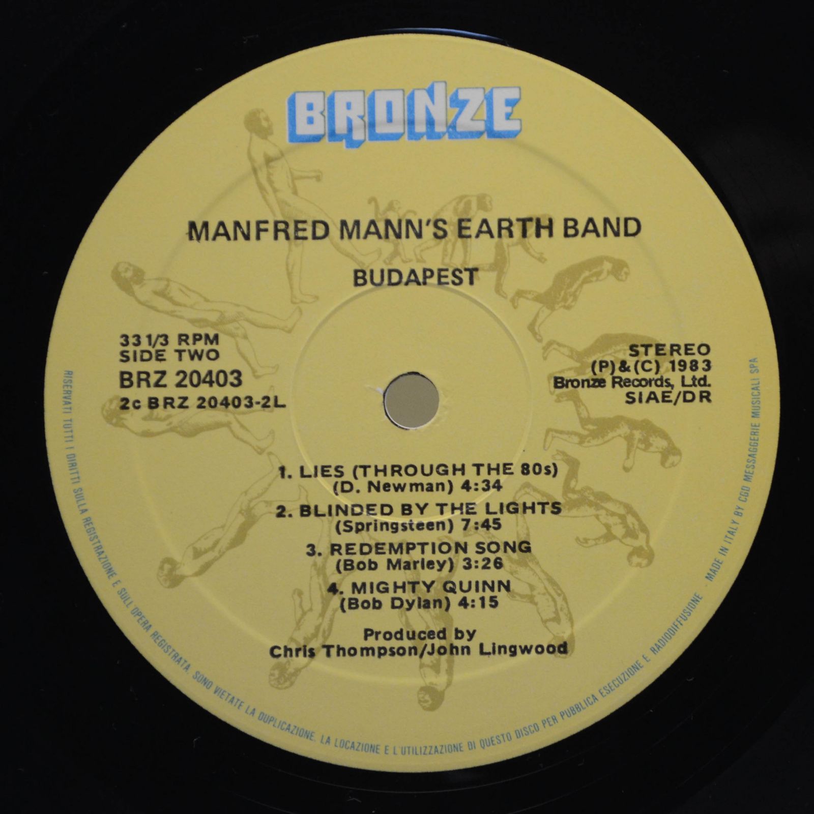 Manfred Mann's Earth Band — Budapest (Live), 1984
