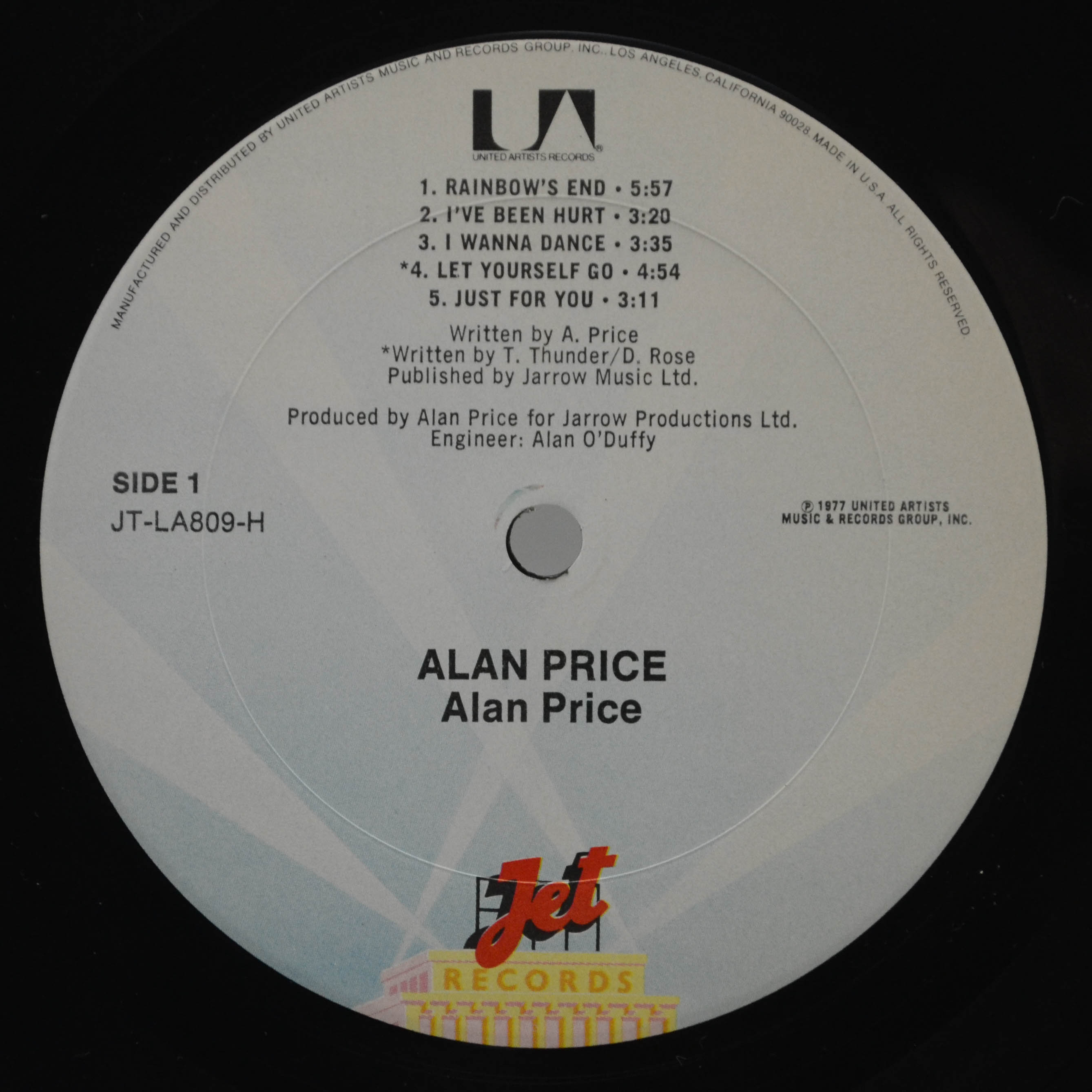 Alan Price — Alan Price, 1977
