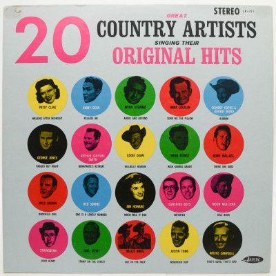 20 Great Country Artists Singing Their Original Hits (USA), 1964