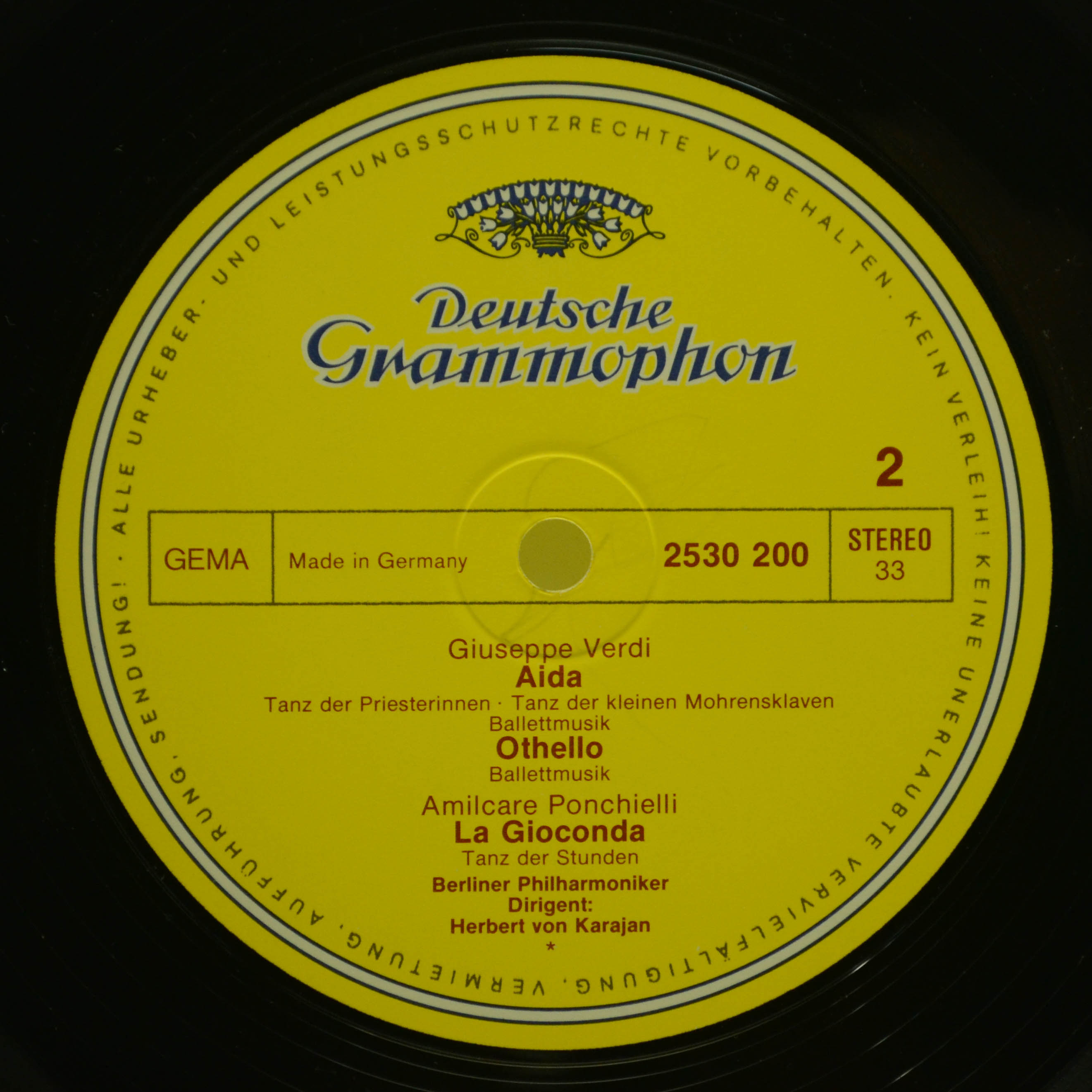 Karajan, Berliner Philharmoniker — Opernballette,