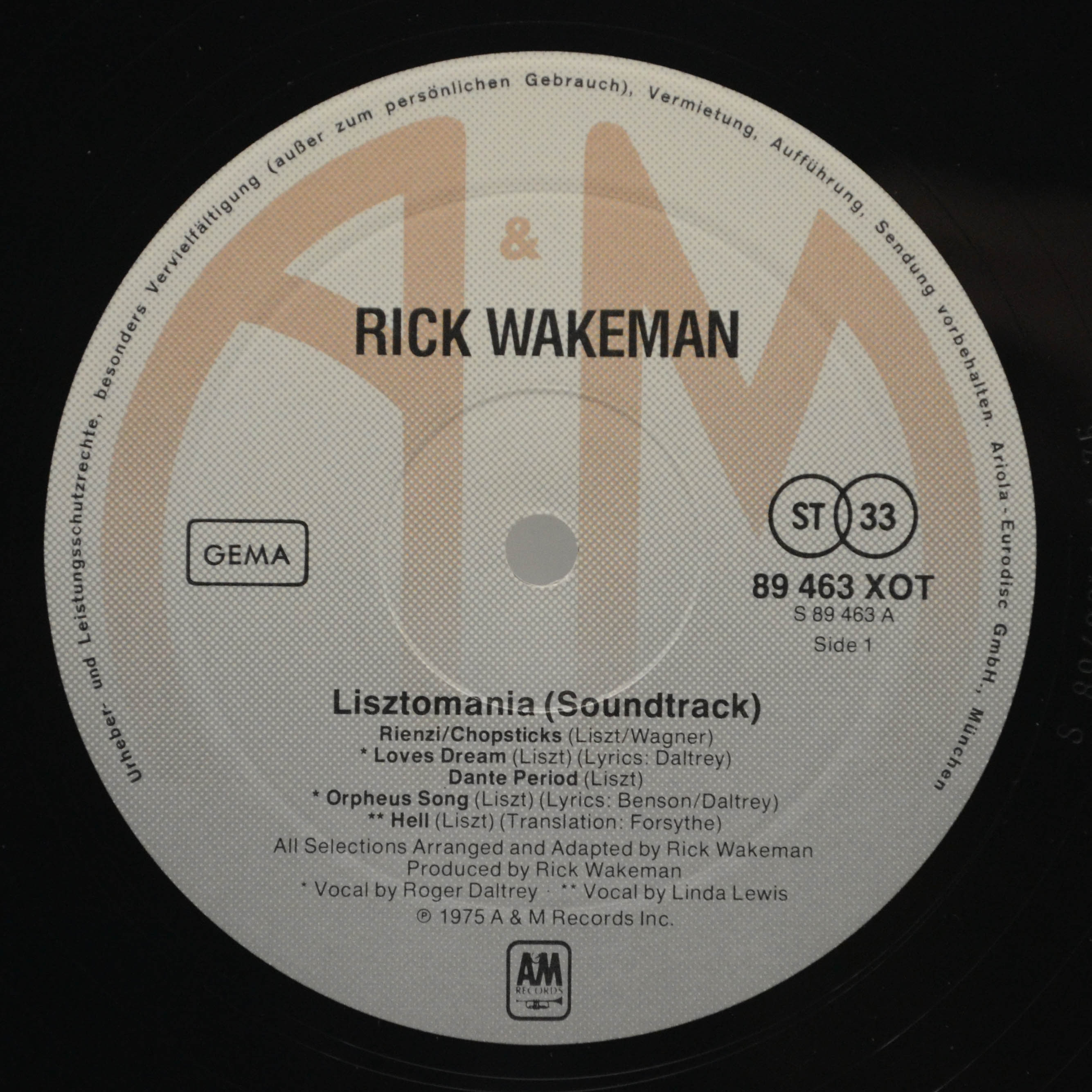 Rick Wakeman — Lisztomania, 1975
