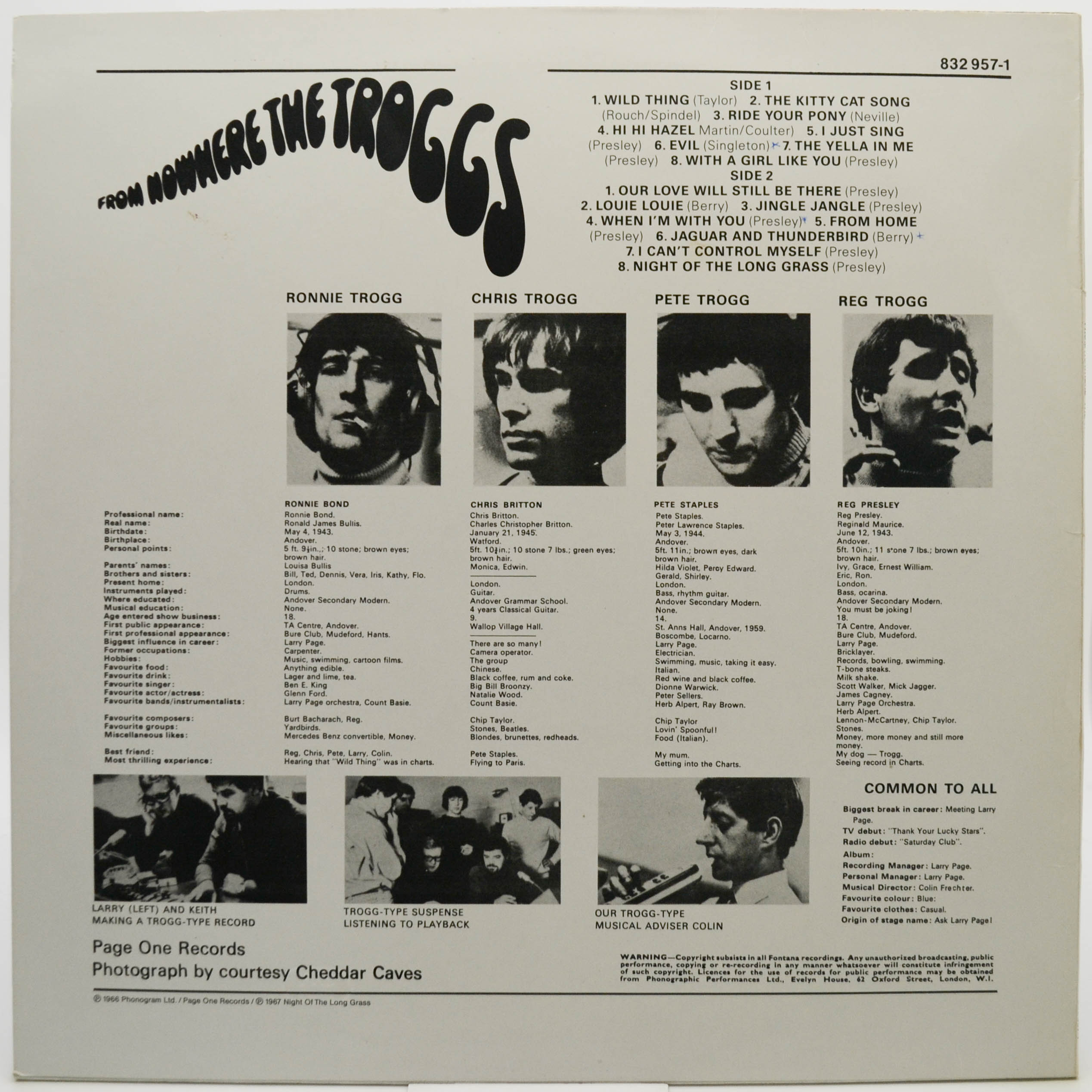 Troggs — From Nowhere, 1966