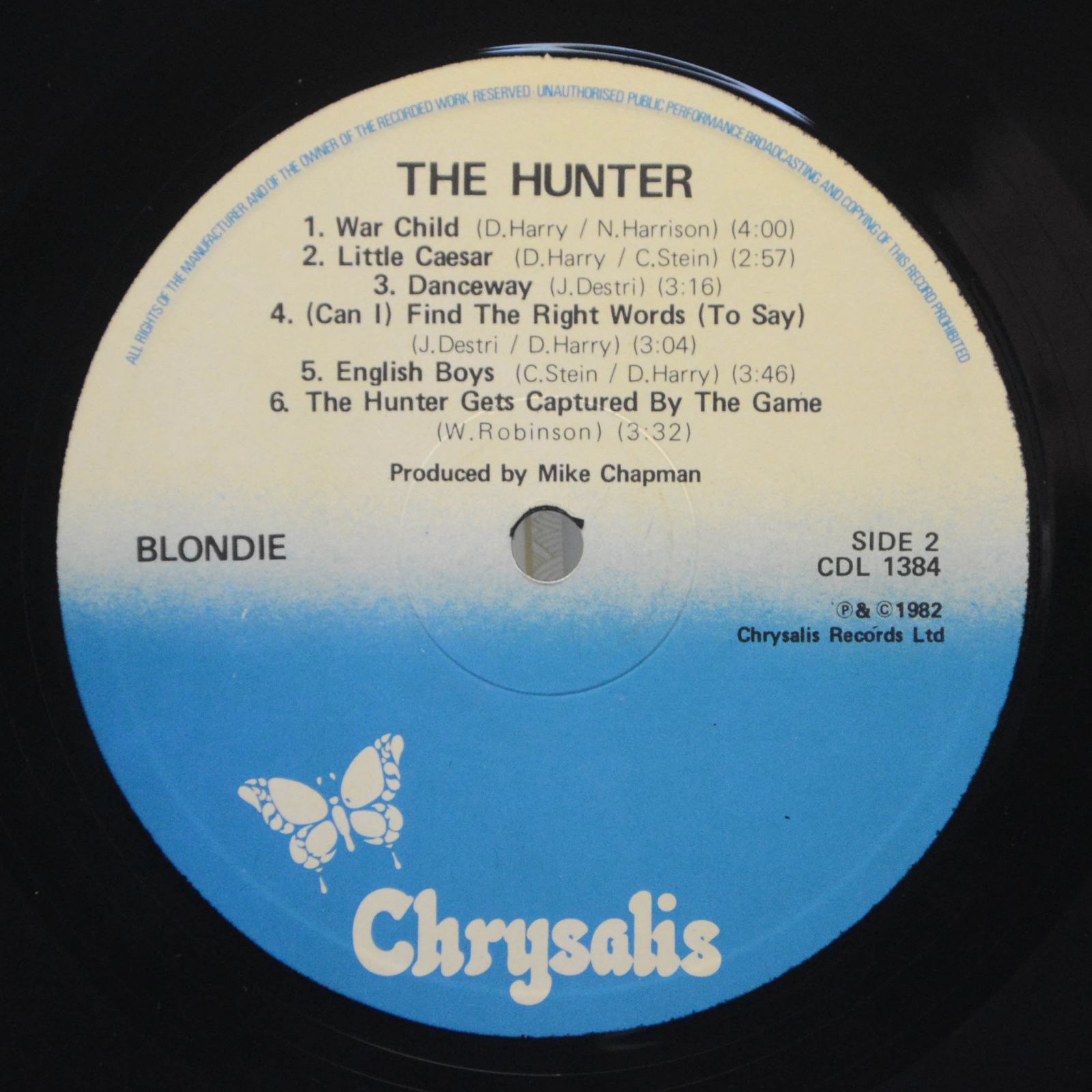 Blondie — The Hunter, 1982